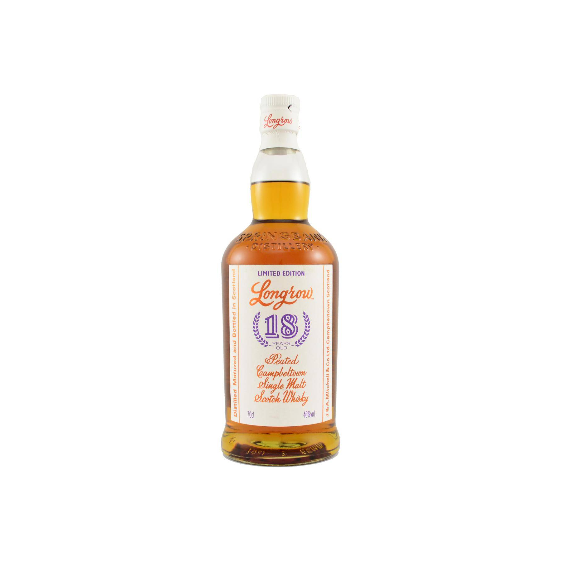 Longrow Limited Edition 18 Years Single Malt Whisky