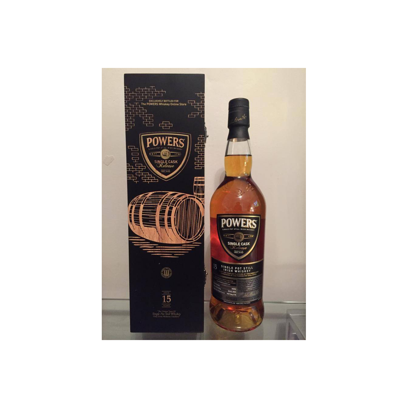 Powers 2003 15 Years Single Pot Still Whisky 3