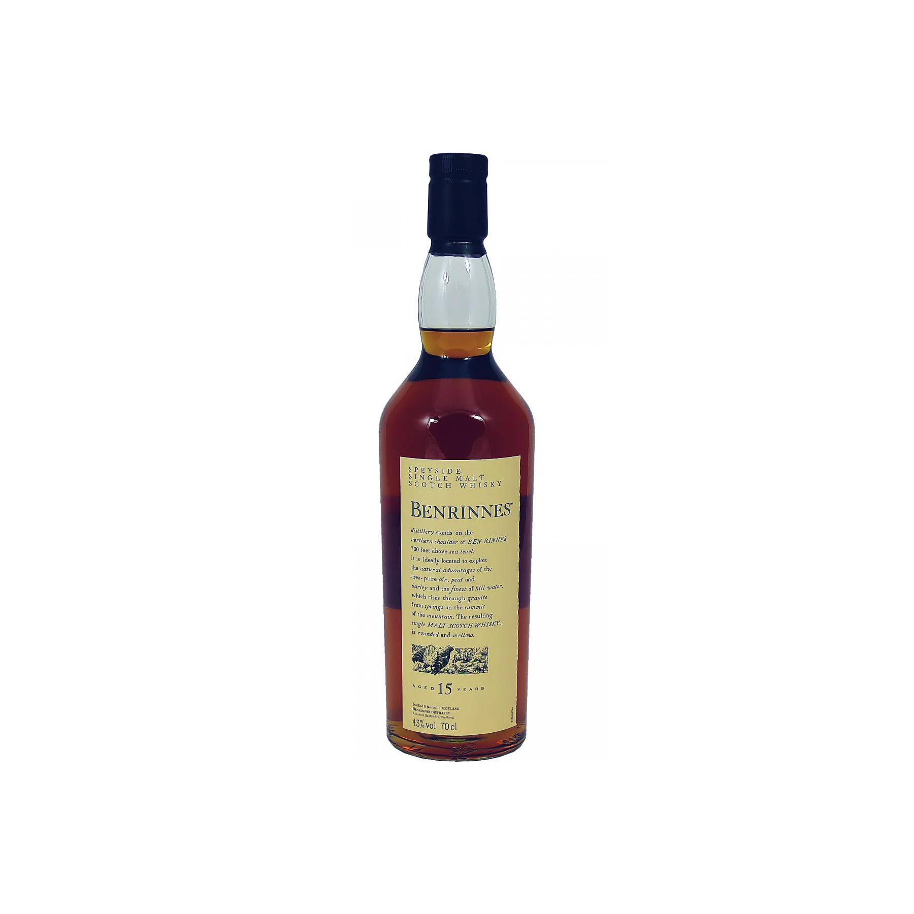 Benrinnes 15 Years Single Malt Whisky