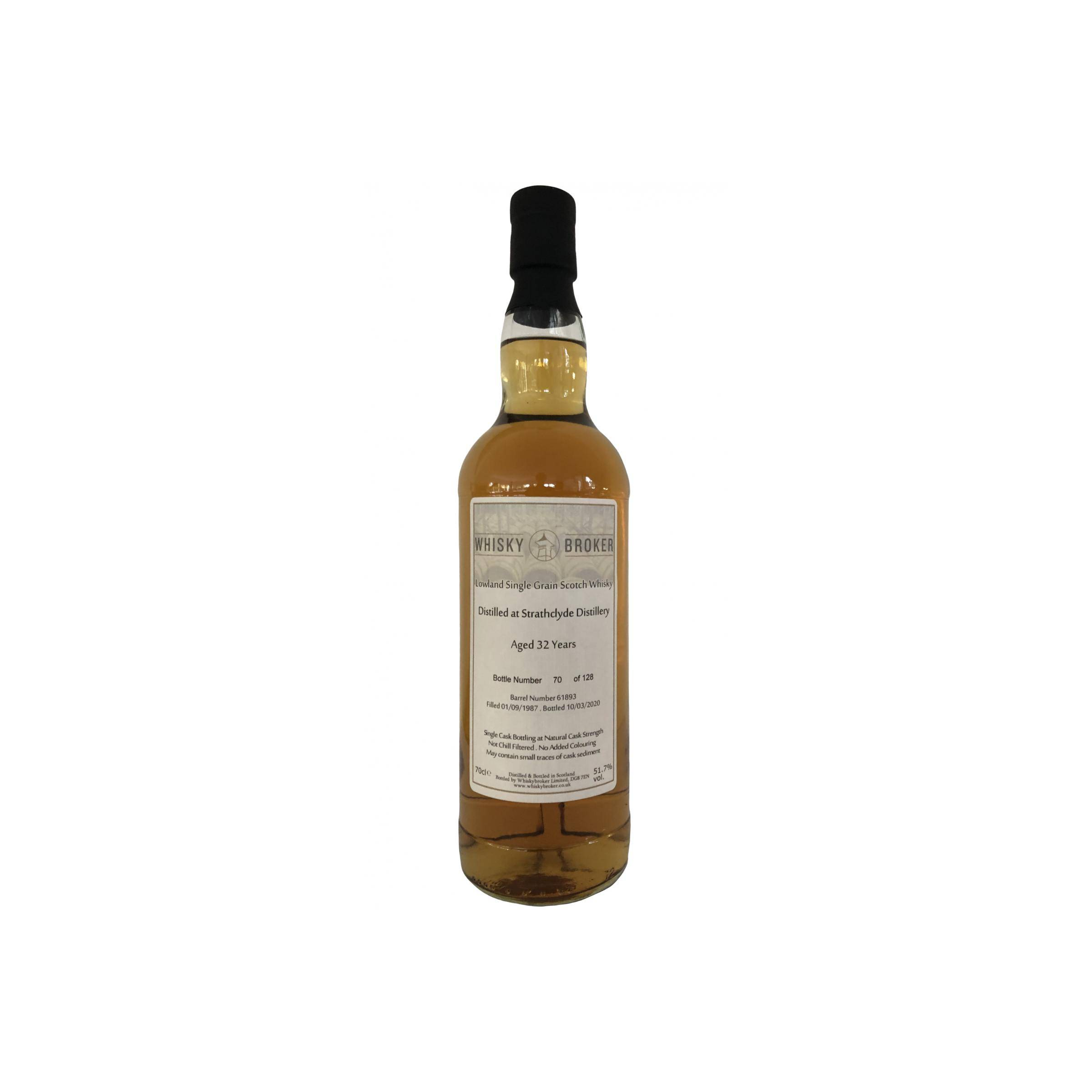 Strathclyde 1987 32 Years Single Grain Whisky