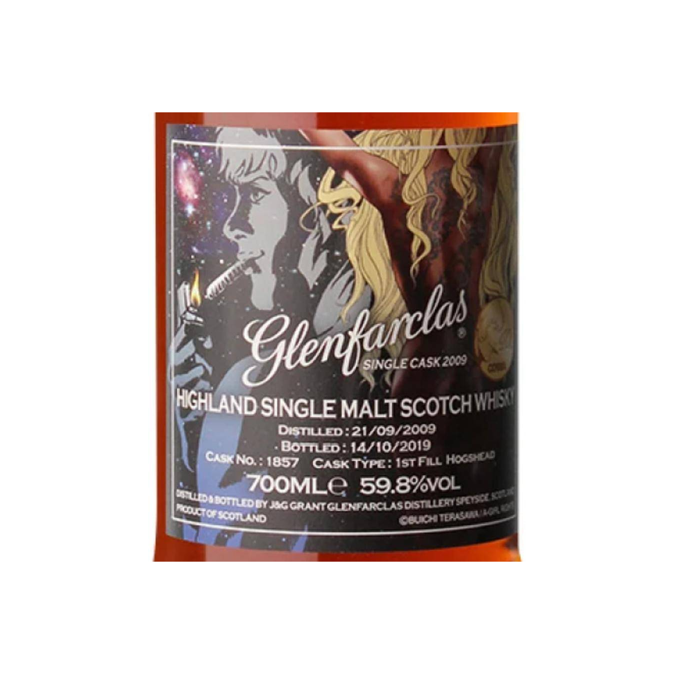 Glenfarclas Single Cask 2009 10 Years Single Malt Whisky