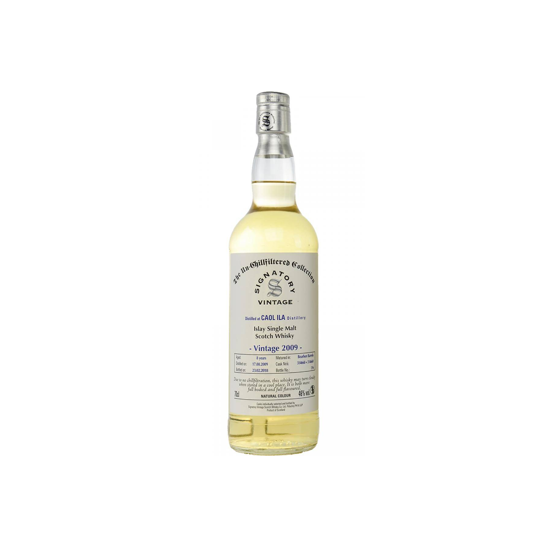 Caol Ila The Un-Chillfiltered Collection 2009 8 Years Single Malt Whisky