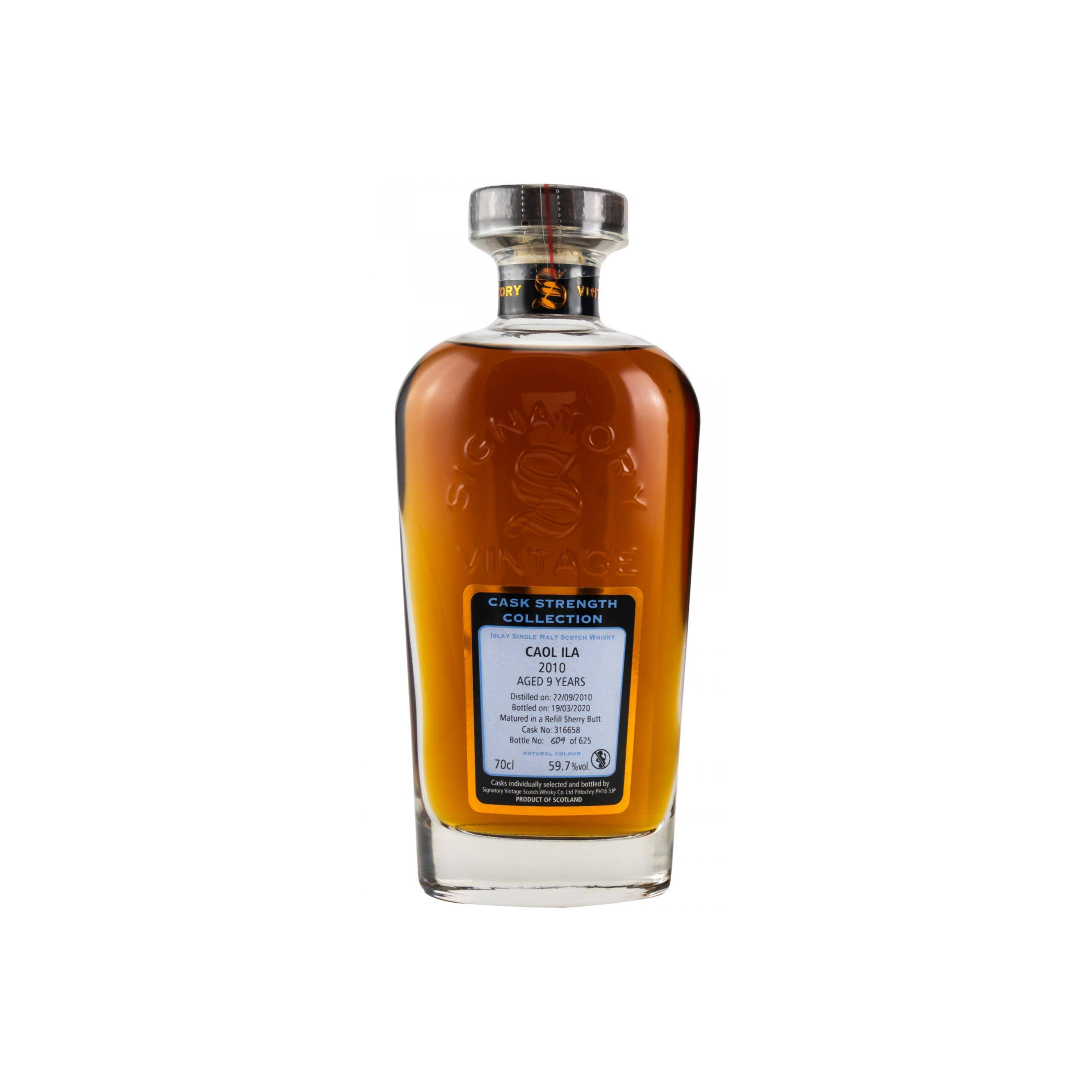 Caol Ila Cask Strength Collection 2010 9 Years Single Malt Whisky