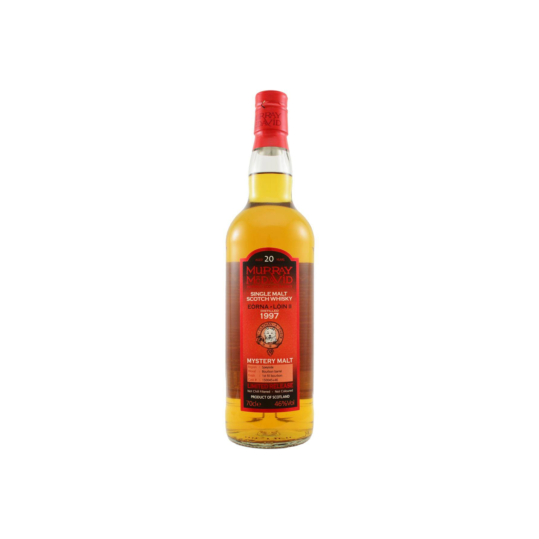 Murray McDavid 1997 20 Years Single Malt Whisky