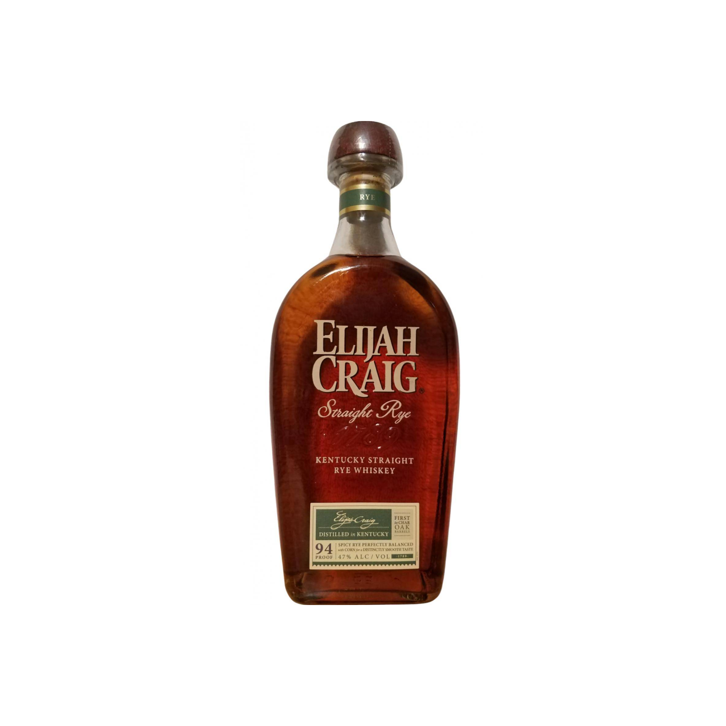 Elijah Craig Rye Whisky