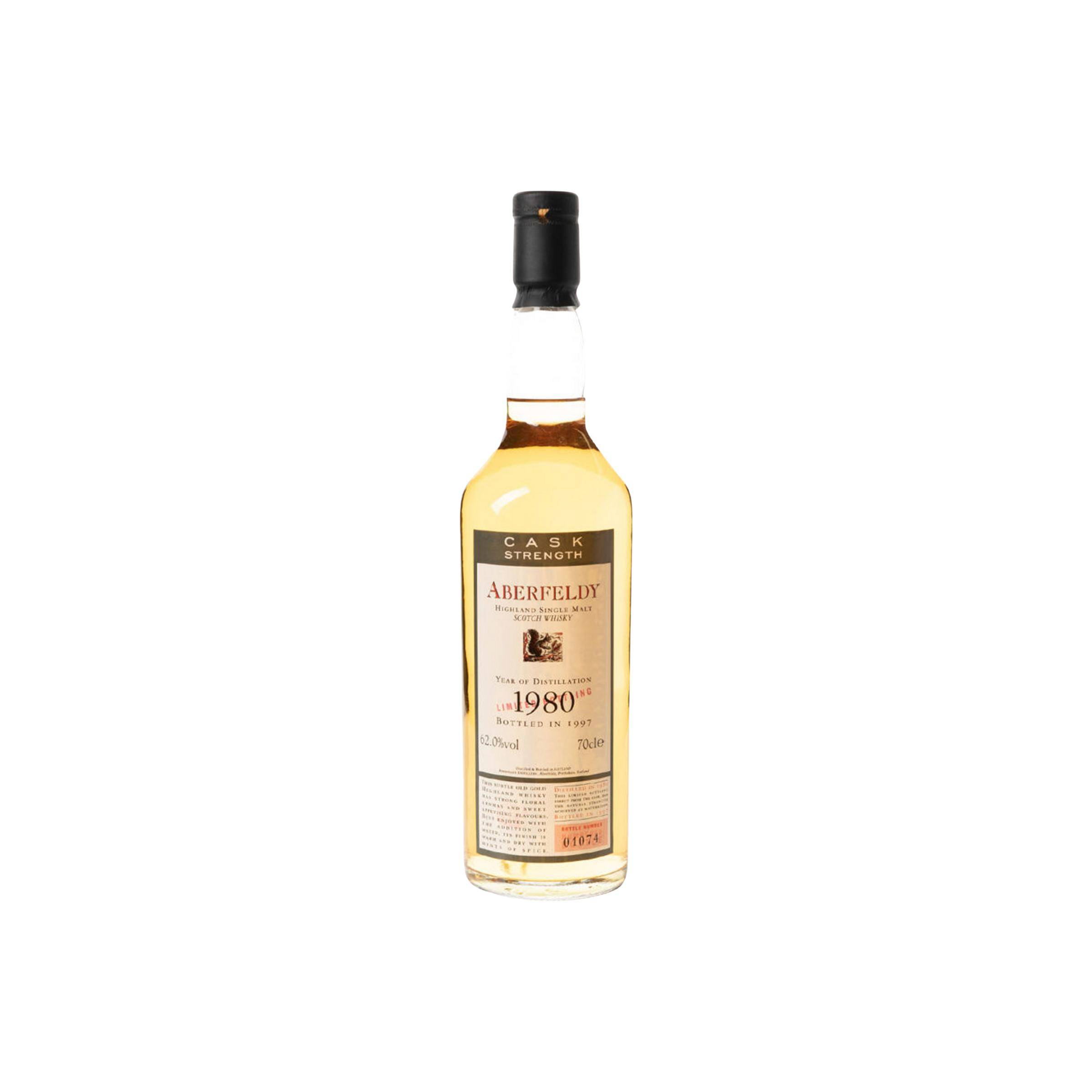 Aberfeldy 1980 17 Years Single Malt Whisky