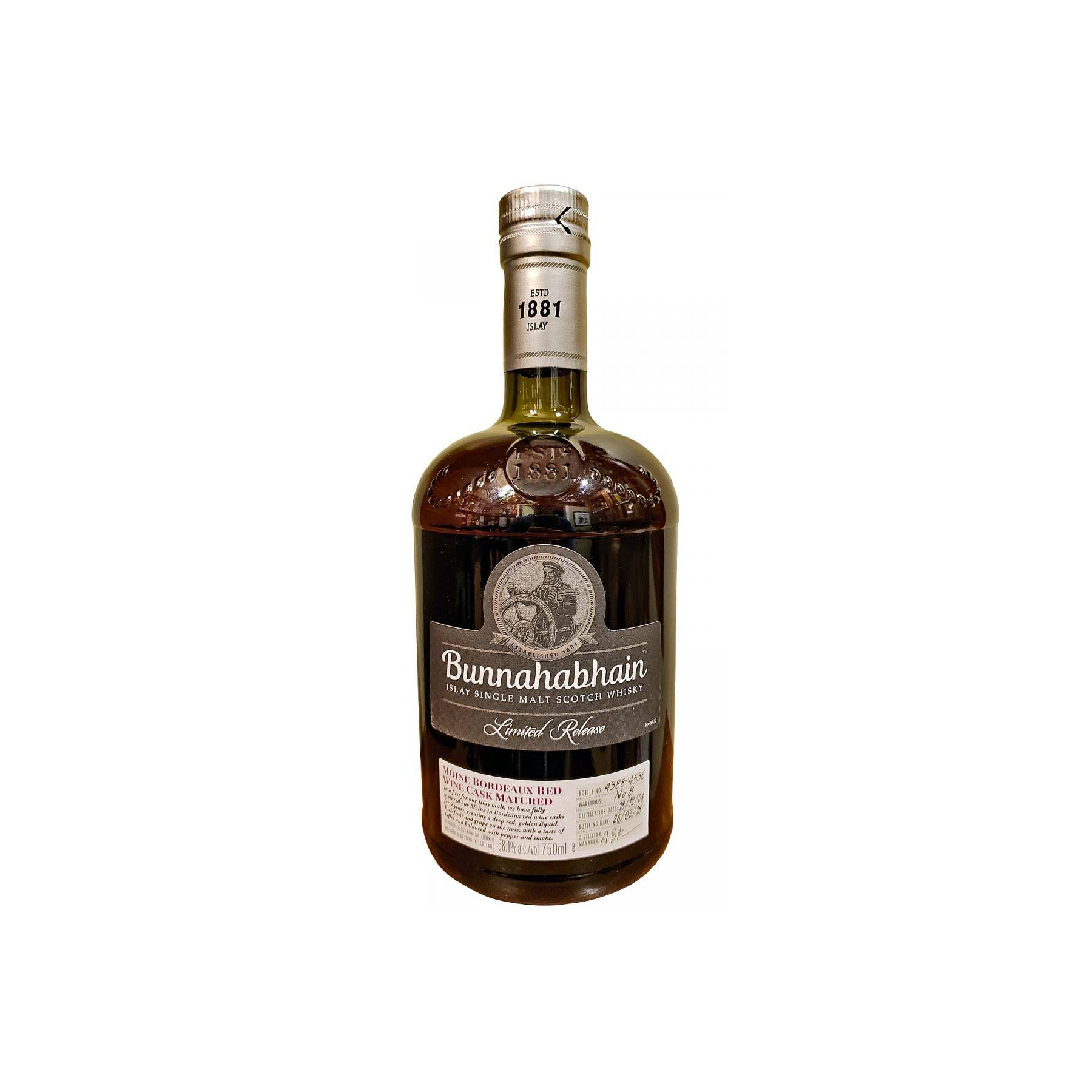 Bunnahabhain 2008 9 Years Single Malt Whisky