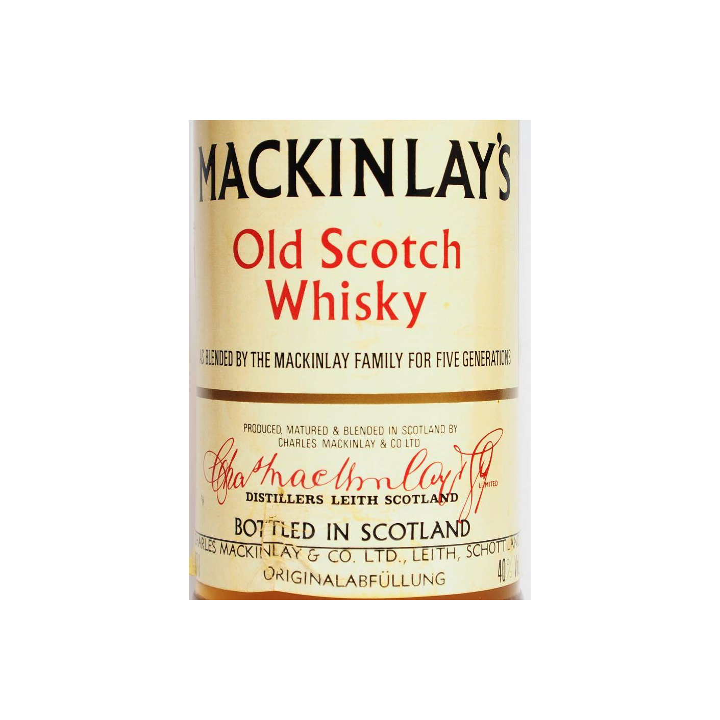 Mackinlay's Old Scotch Whisky
