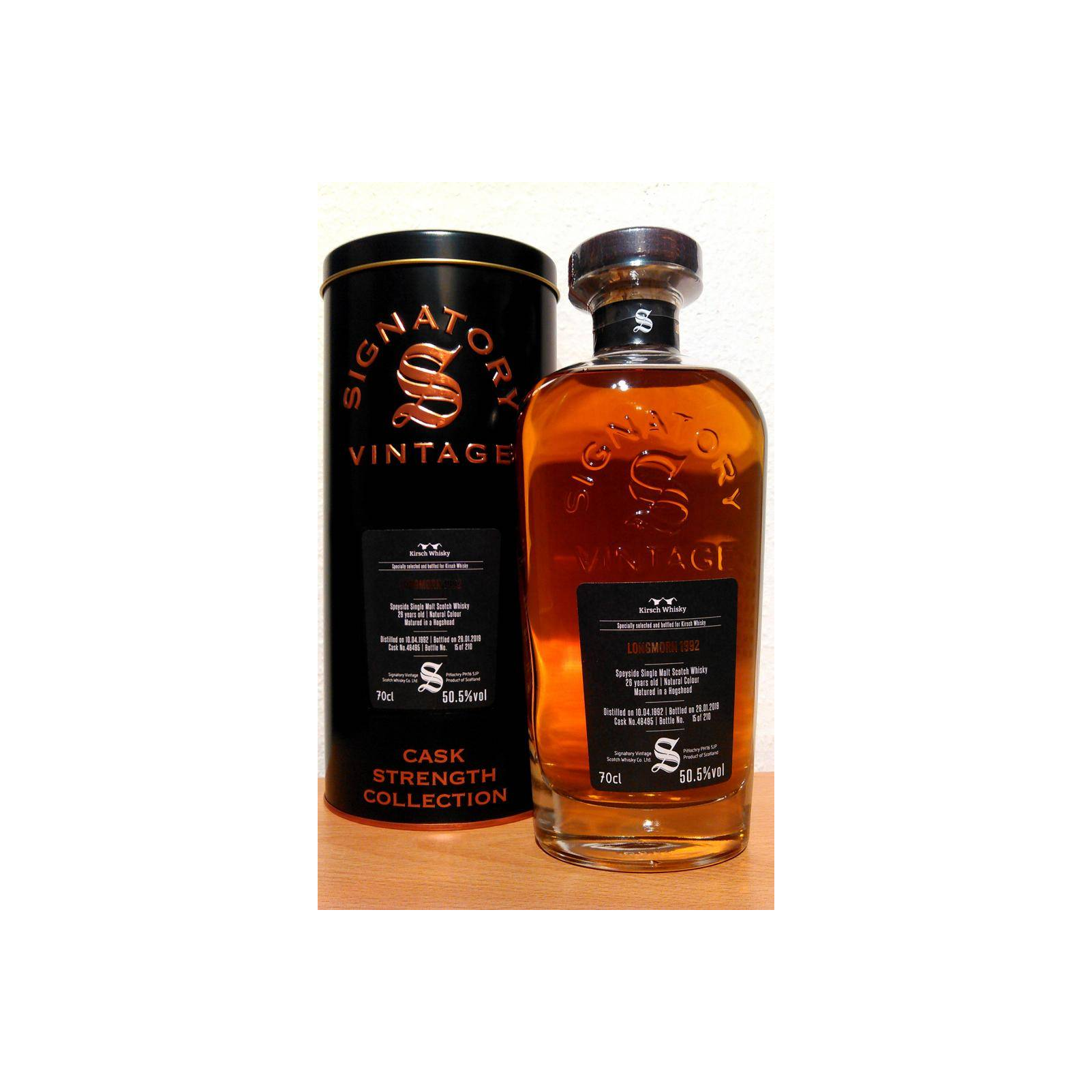 Longmorn Cask Strength Collection 1992 26 Years Single Malt Whisky 3