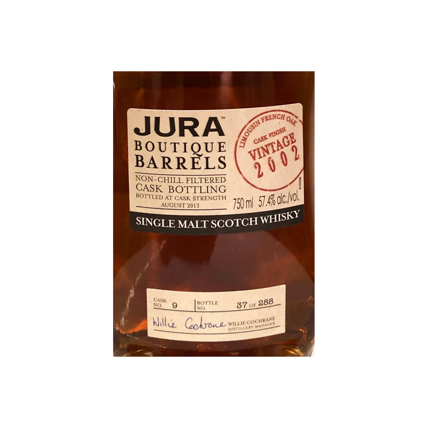 Jura 2002 11 Years Single Malt Whisky