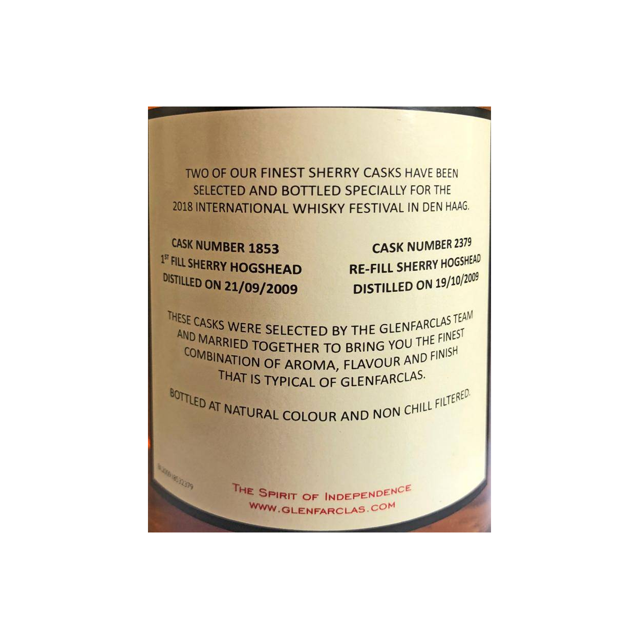 Glenfarclas 2009 9 Years Single Malt Whisky 3