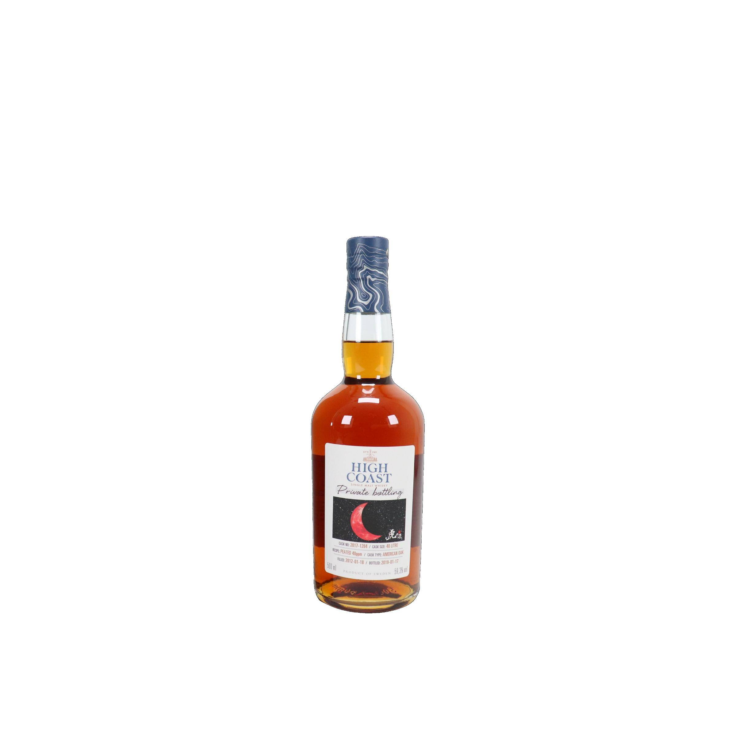 High Coast Private Bottling 2012 6 Years Single Malt Whisky