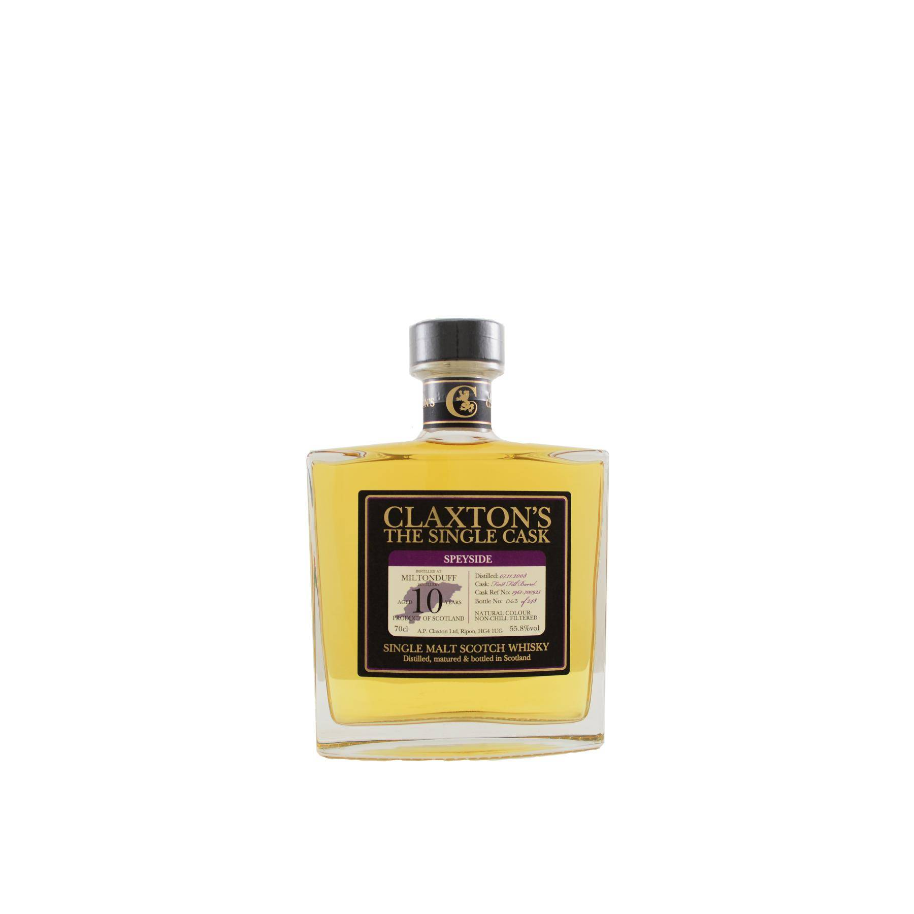 Miltonduff 2008 10 Years Single Malt Whisky