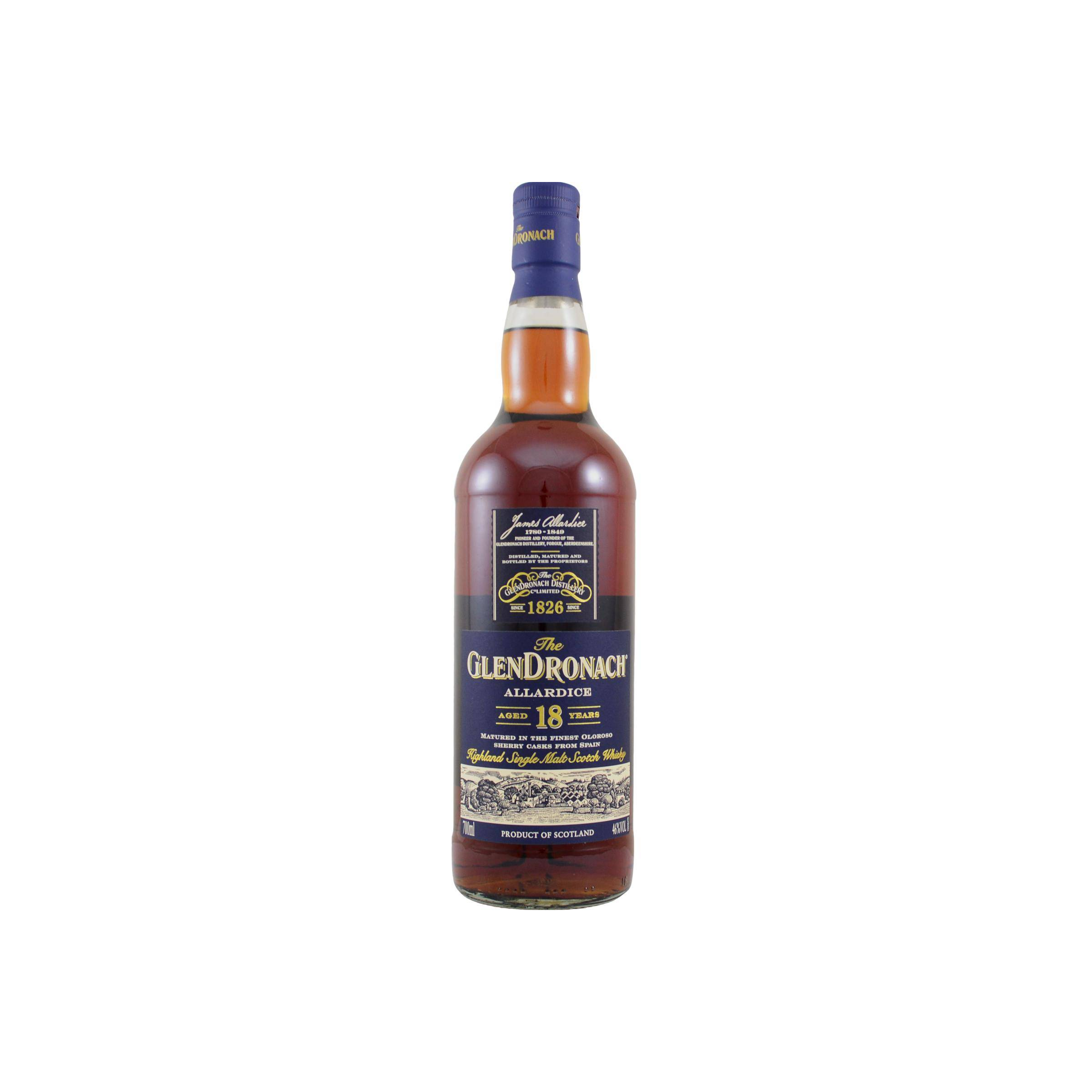 GlenDronach 18 Years Single Malt Whisky