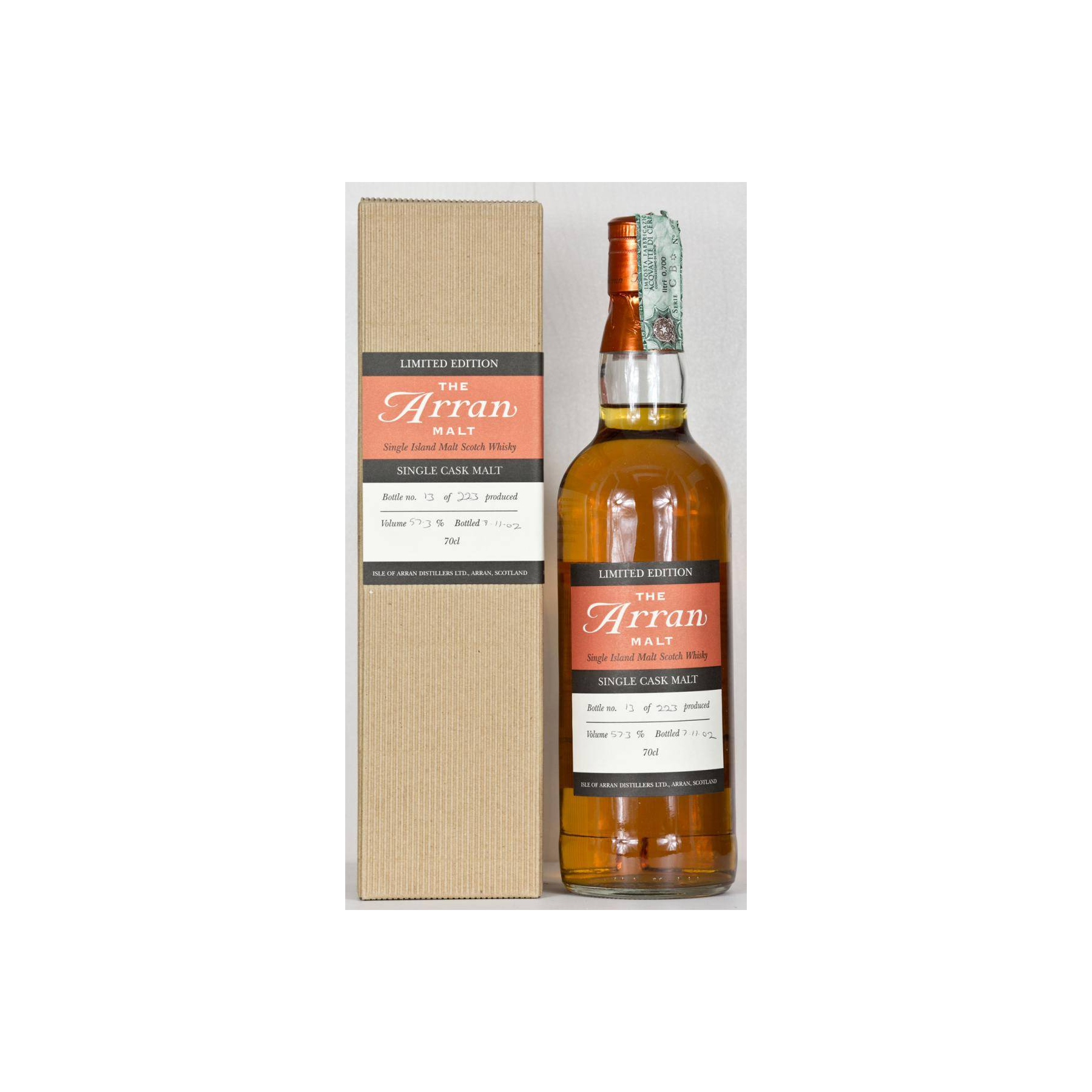 Arran 1995 7 Years Single Malt Whisky 3