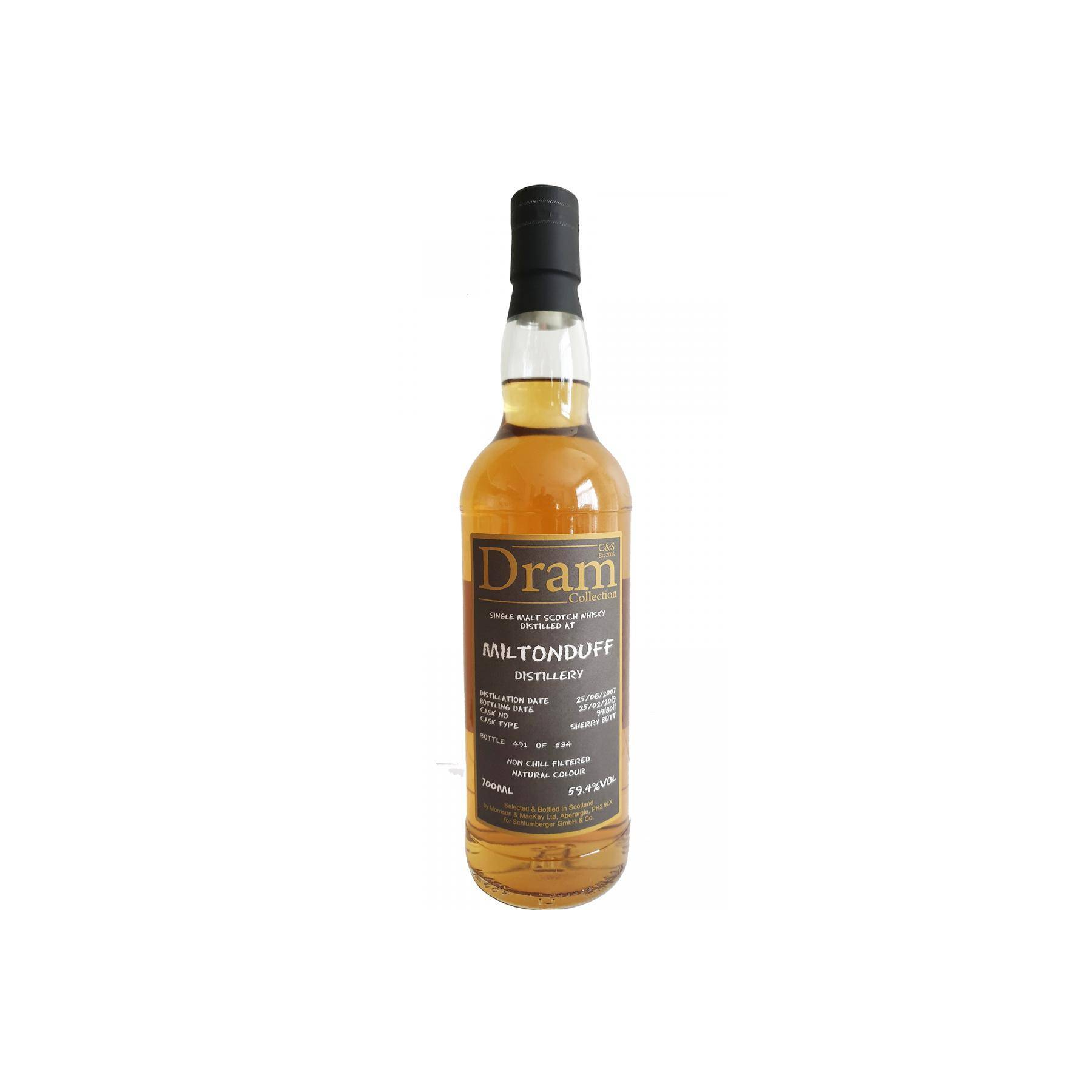 Miltonduff 2007 11 Years Single Malt Whisky