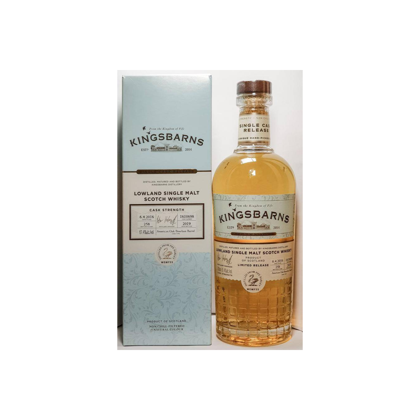 Kingsbarns 2016 3 Years Single Malt Whisky 2