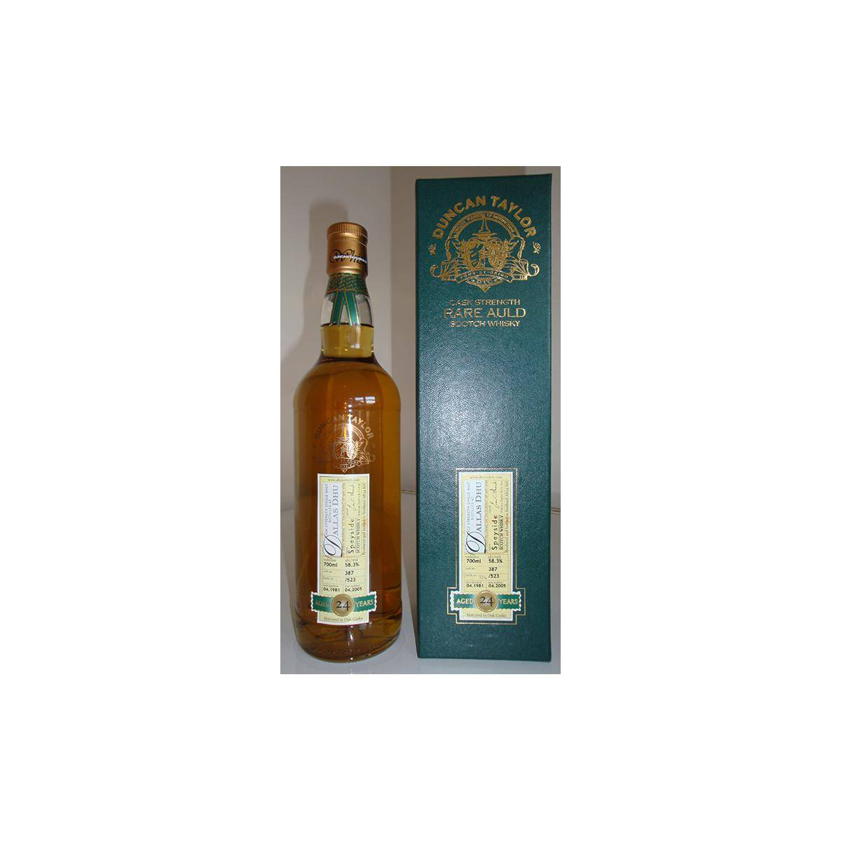 Dallas Dhu Rare Auld 1981 24 Years Single Malt Whisky 3