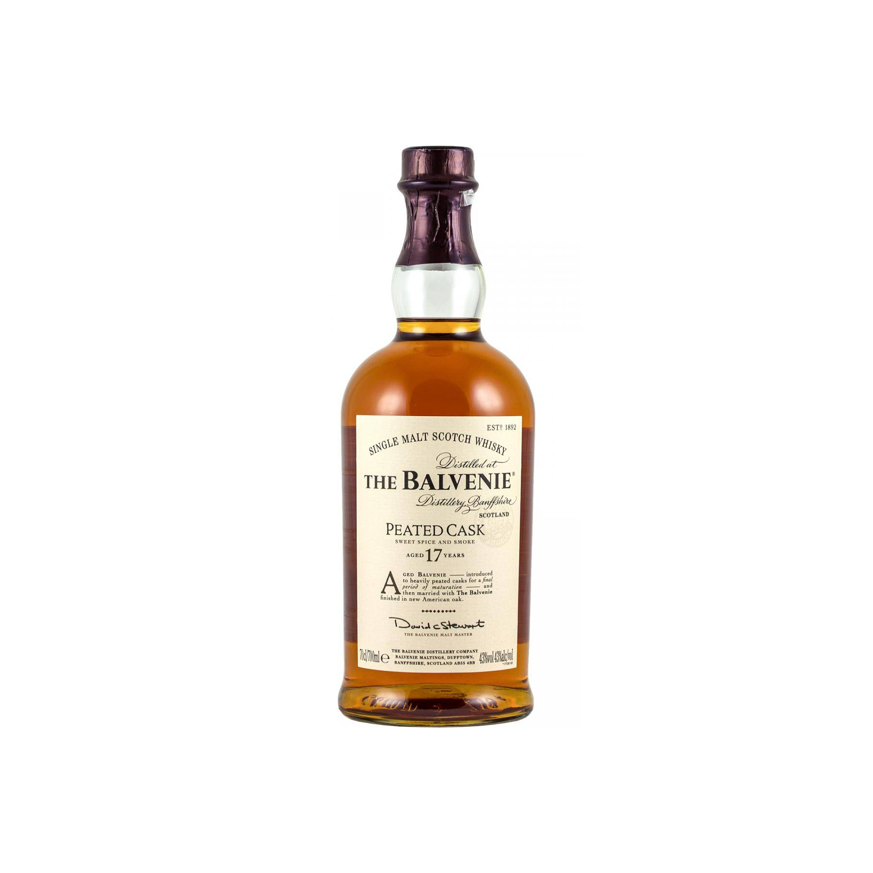 The Balvenie 17 Years Single Malt Whisky