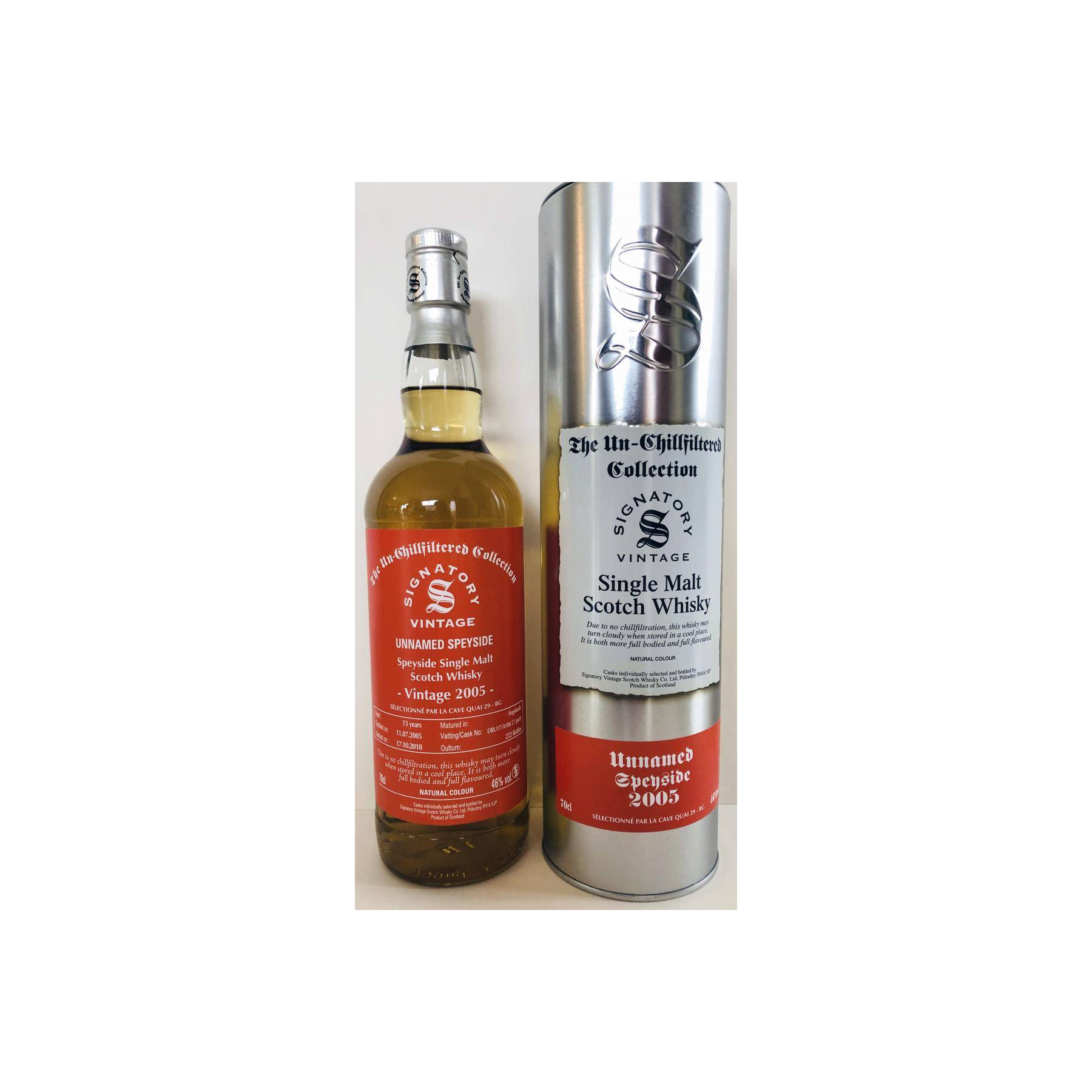 Signatory Vintage The Un-Chillfiltered Collection 2005 13 Years Single Malt Whisky 2