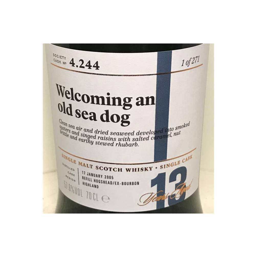 The Scotch Malt Whisky Society 2005 13 Years Single Malt Whisky 2