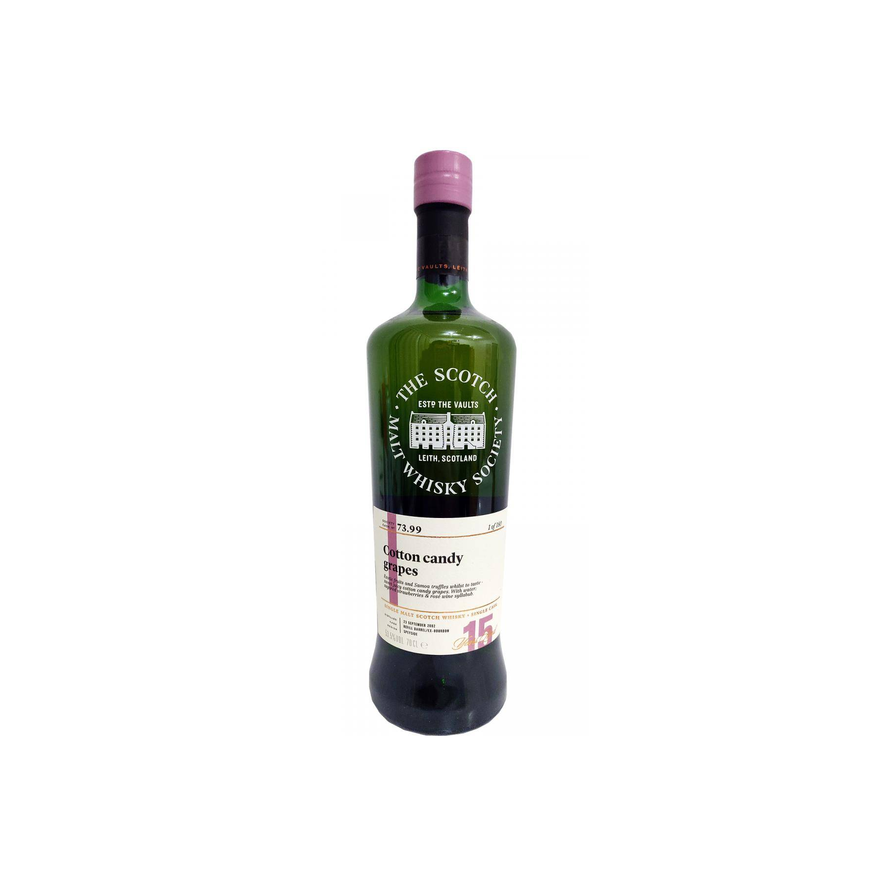 The Scotch Malt Whisky Society 2002 15 Years Single Malt Whisky