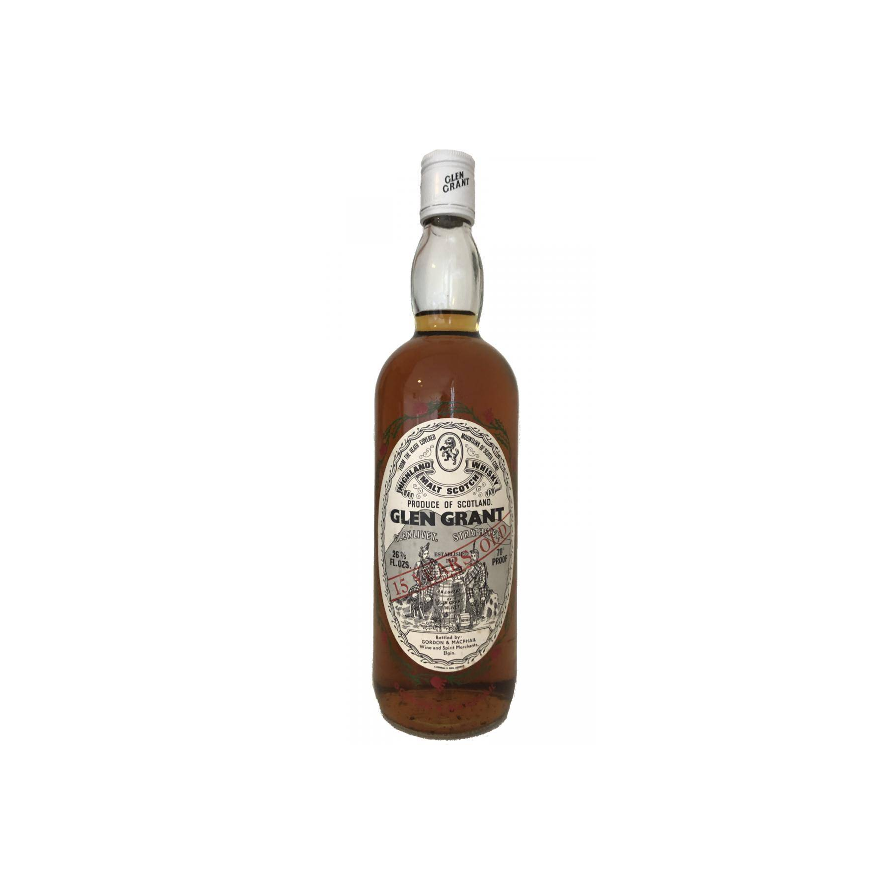 Glen Grant 15 Years Single Malt Whisky