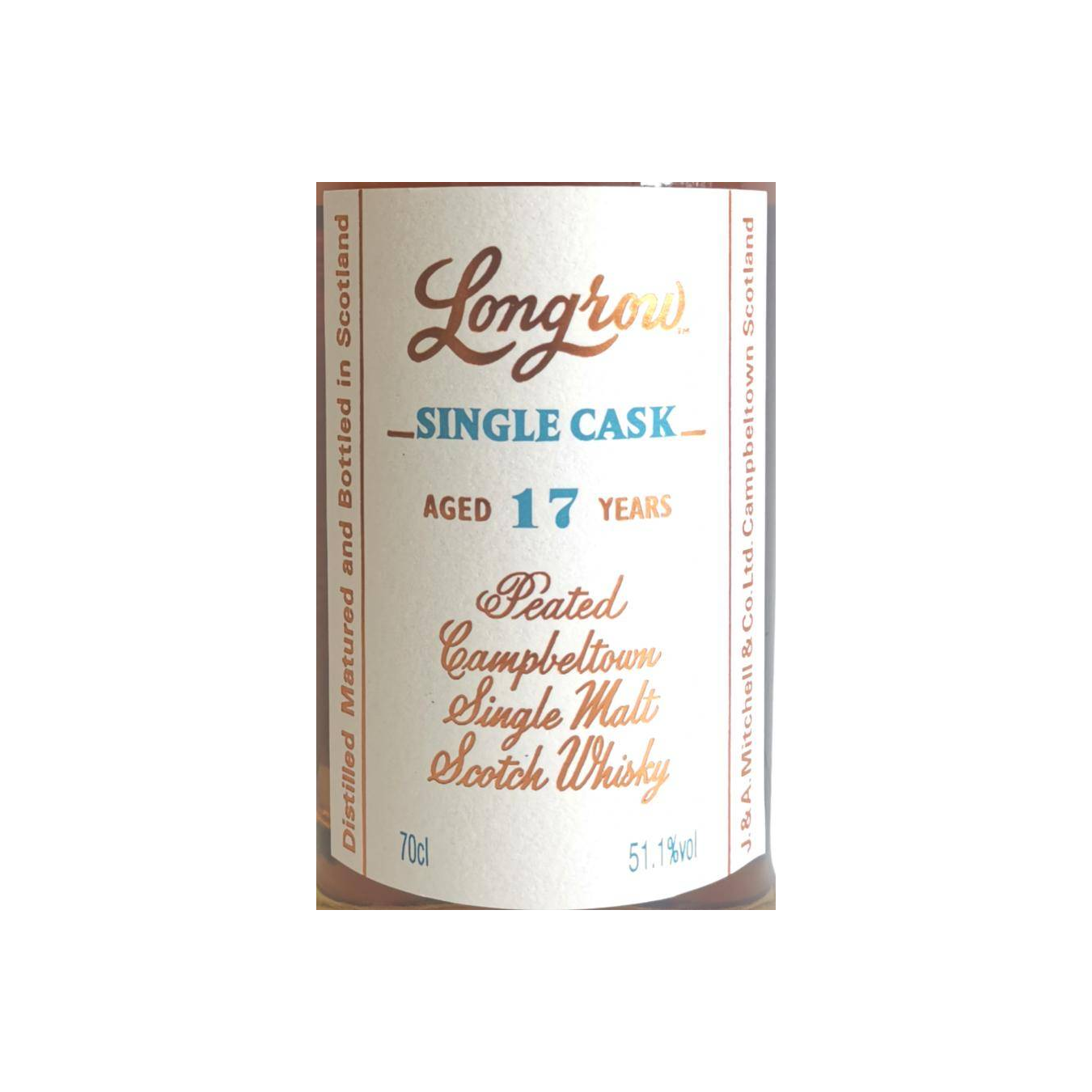 Longrow Single Cask 2002 17 Years Single Malt Whisky 2