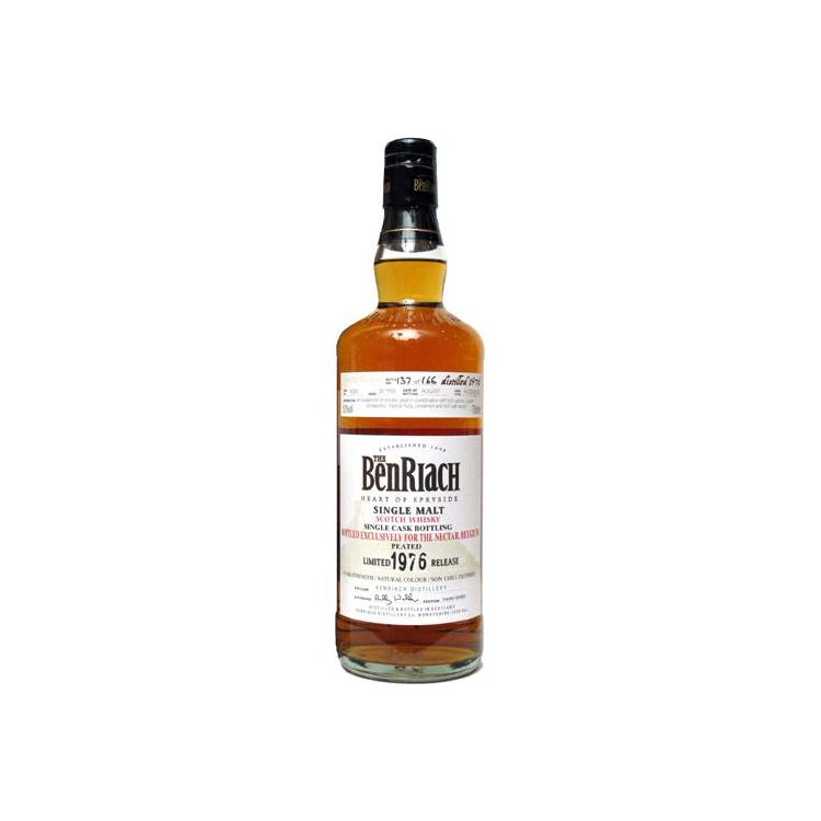 BenRiach Individual Cask Bottling 1976 30 Years Single Malt Whisky