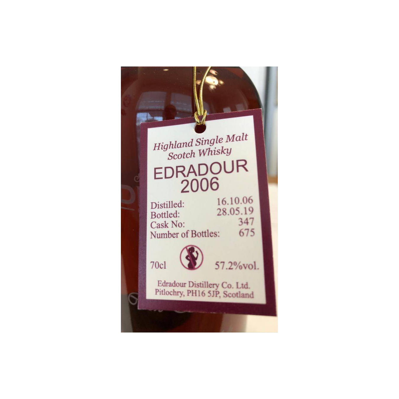 Edradour 2006 12 Years Single Malt Whisky 3