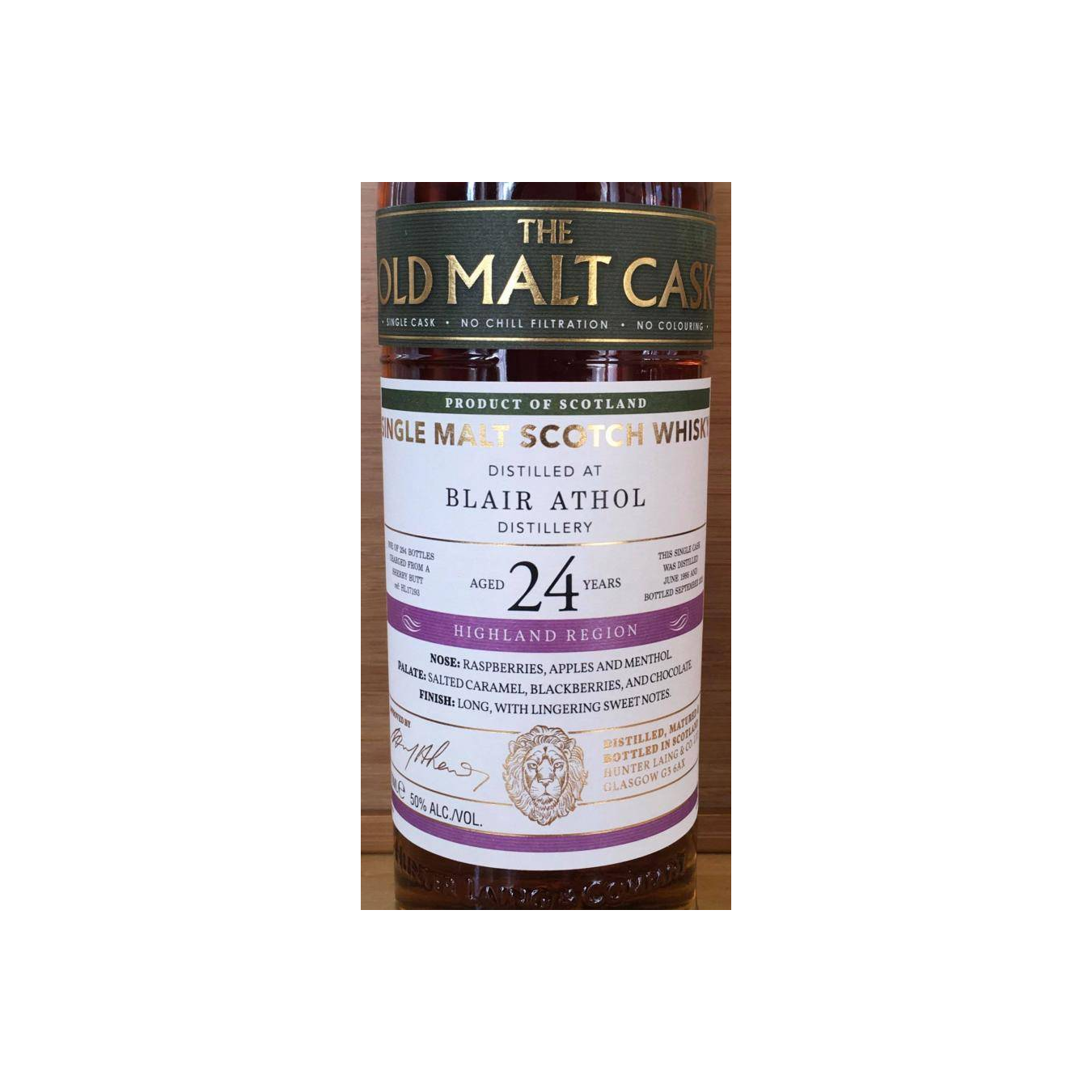 Blair Athol Old Malt Cask 1995 24 Years Single Malt Whisky 2