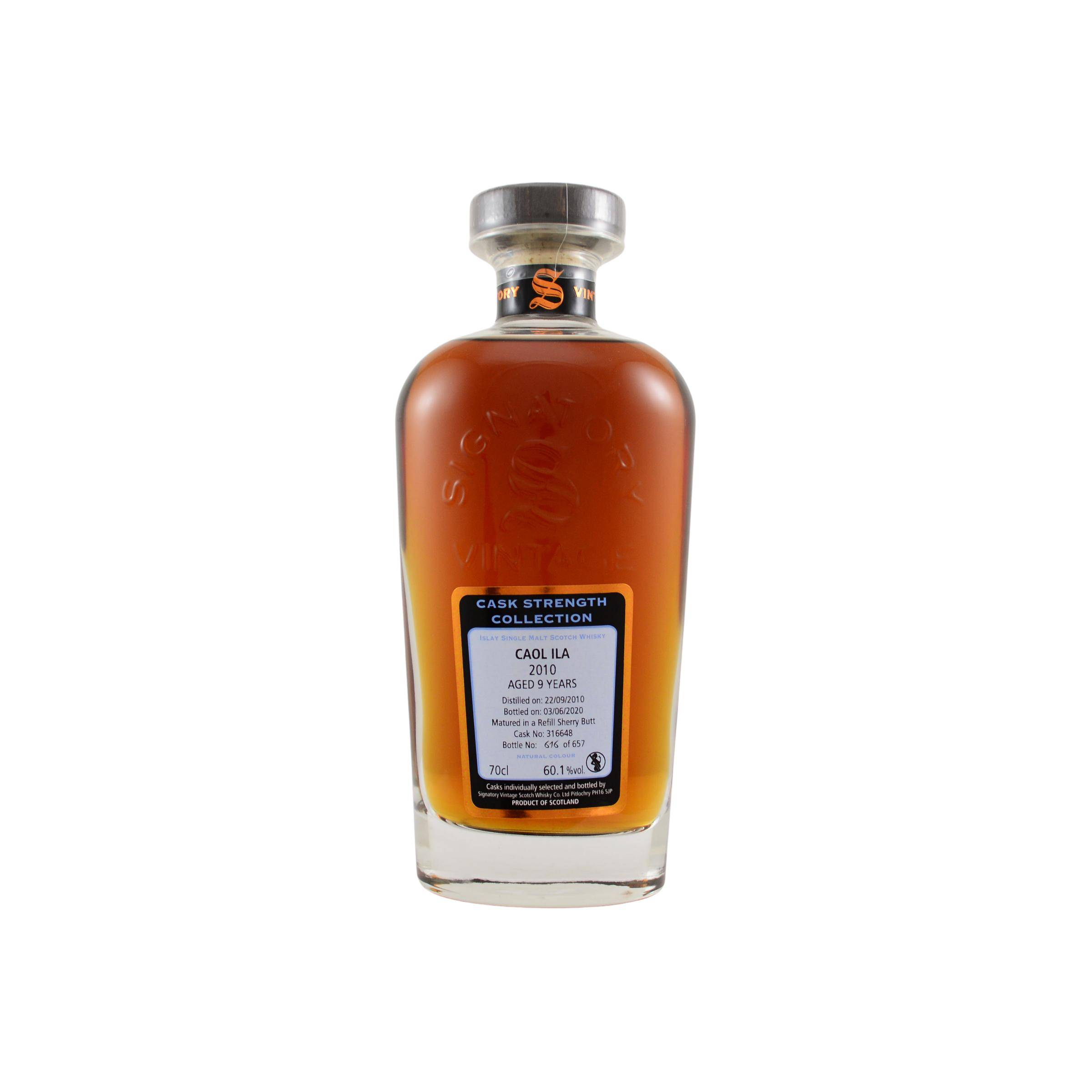 Caol Ila Cask Strength Collection 2010 9 Years Single Malt Whisky