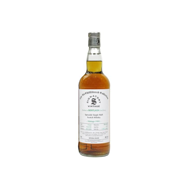 Mortlach The Un-Chillfiltered Collection 1991 13 Years Single Malt Whisky