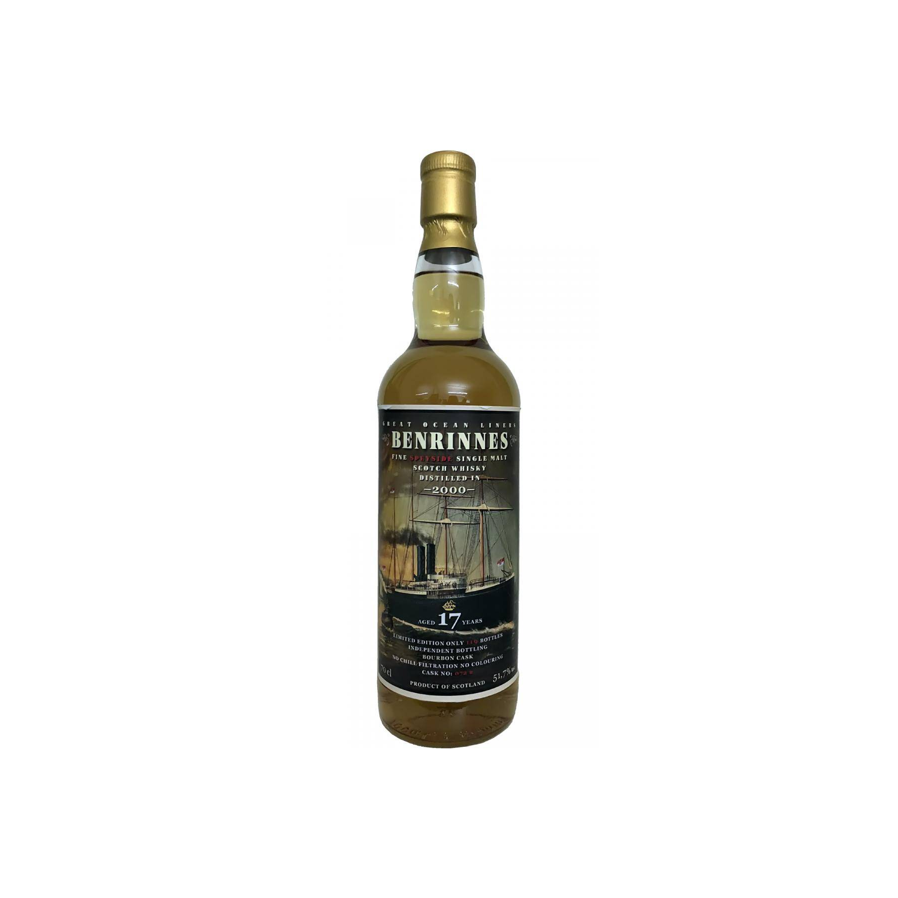 Benrinnes 2000 17 Years Single Malt Whisky