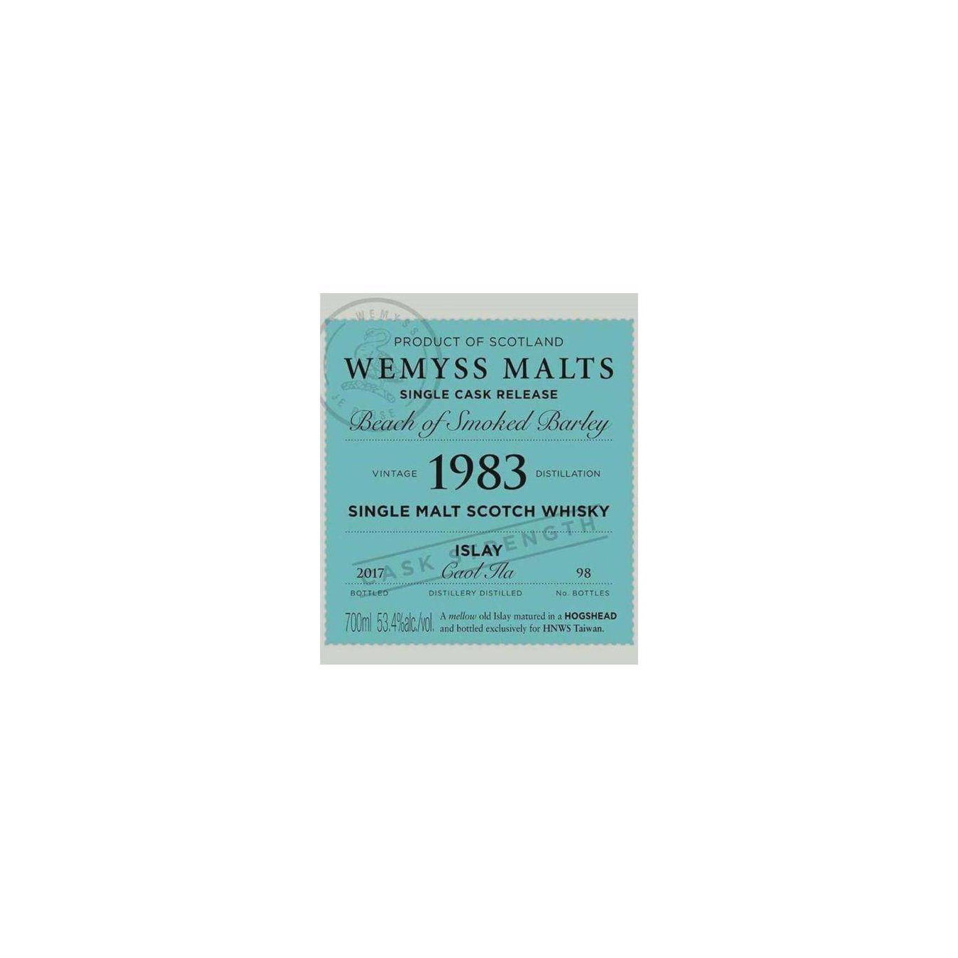 Caol Ila 1983 34 Years Single Malt Whisky