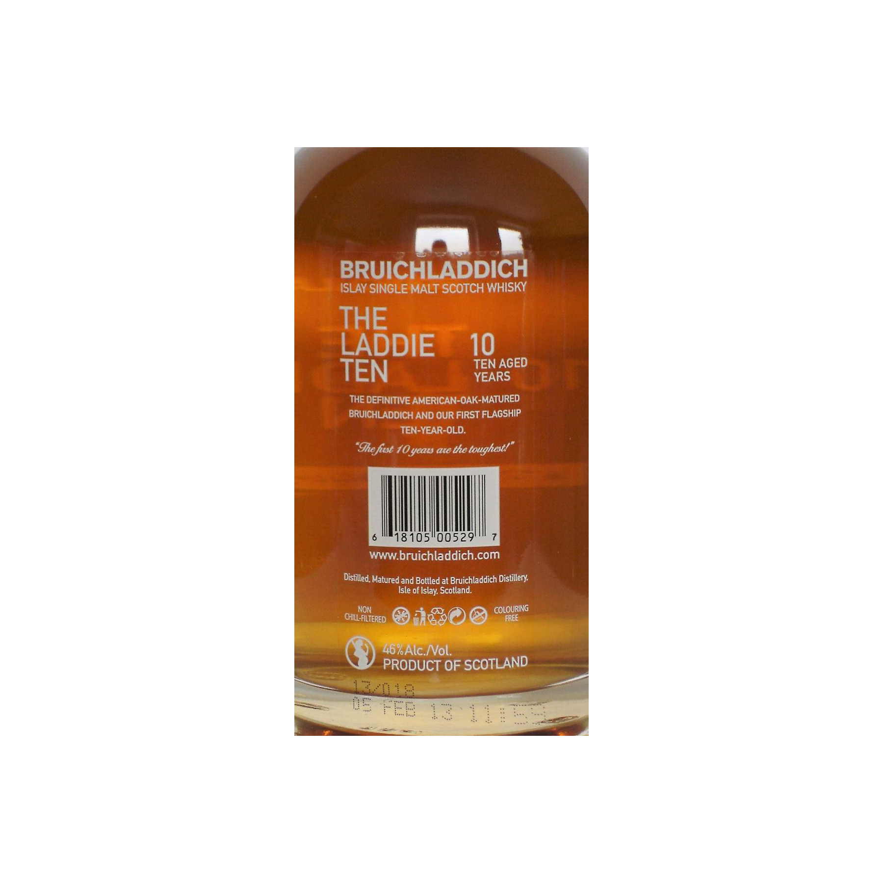 Bruichladdich 10 Years Single Malt Whisky 3