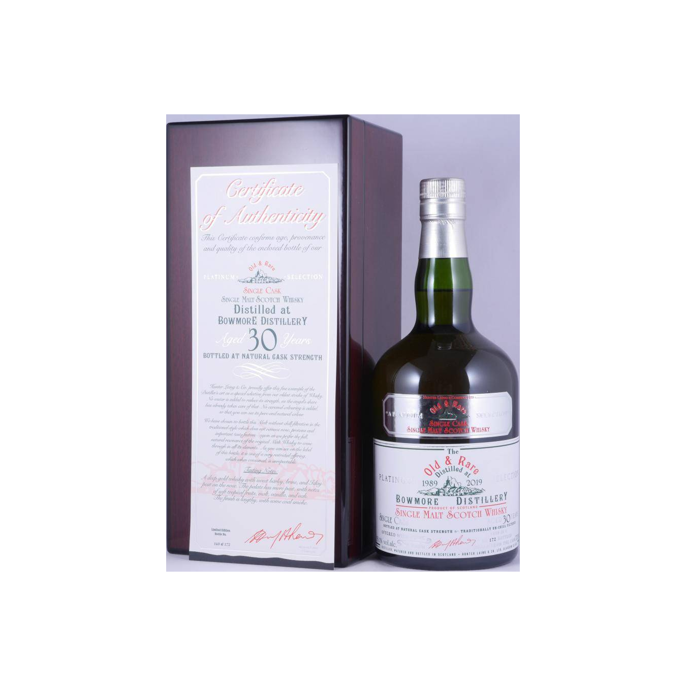 Bowmore 1989 30 Years Single Malt Whisky 2