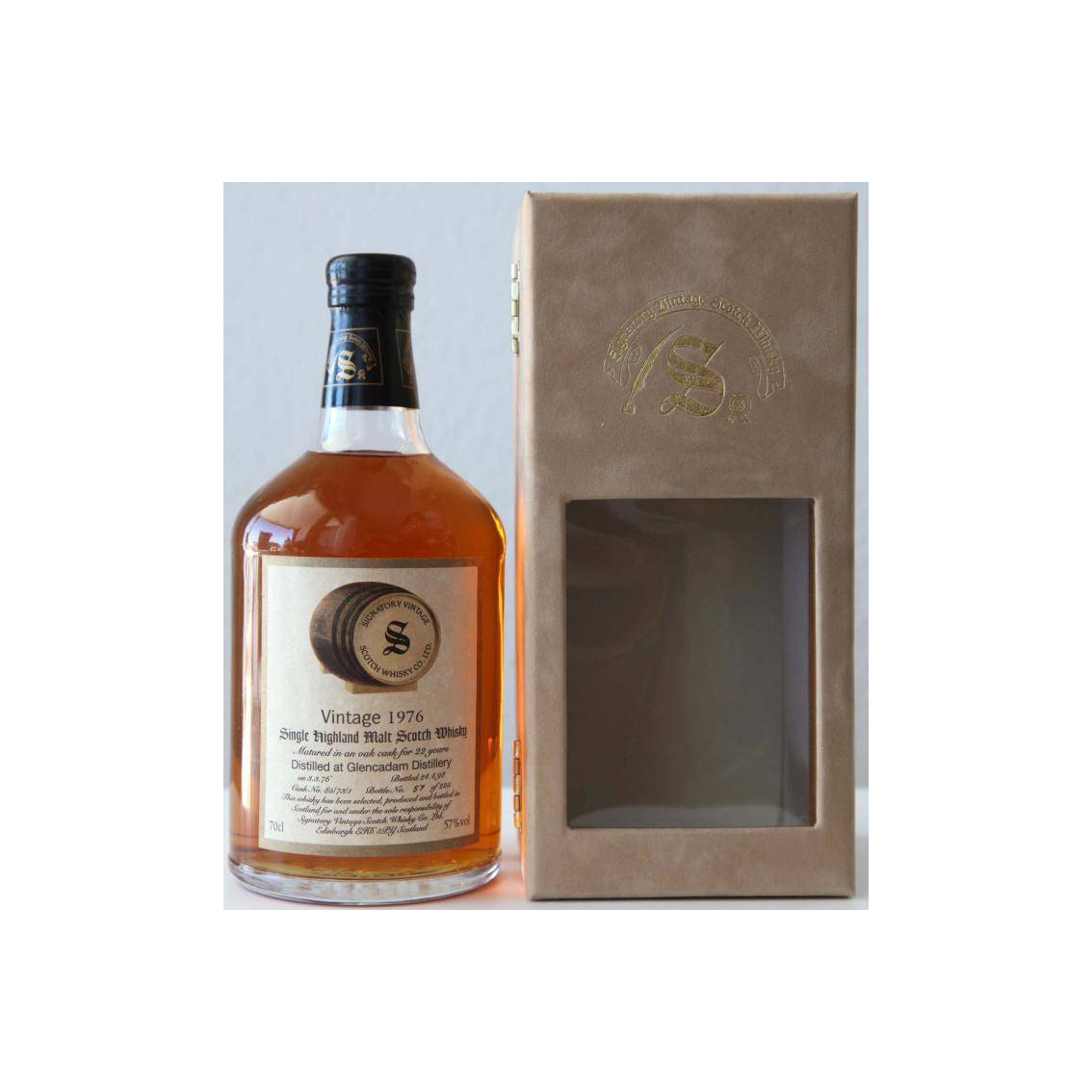 Glencadam Vintage Collection - Dumpy 1976 22 Years Single Malt Whisky 2