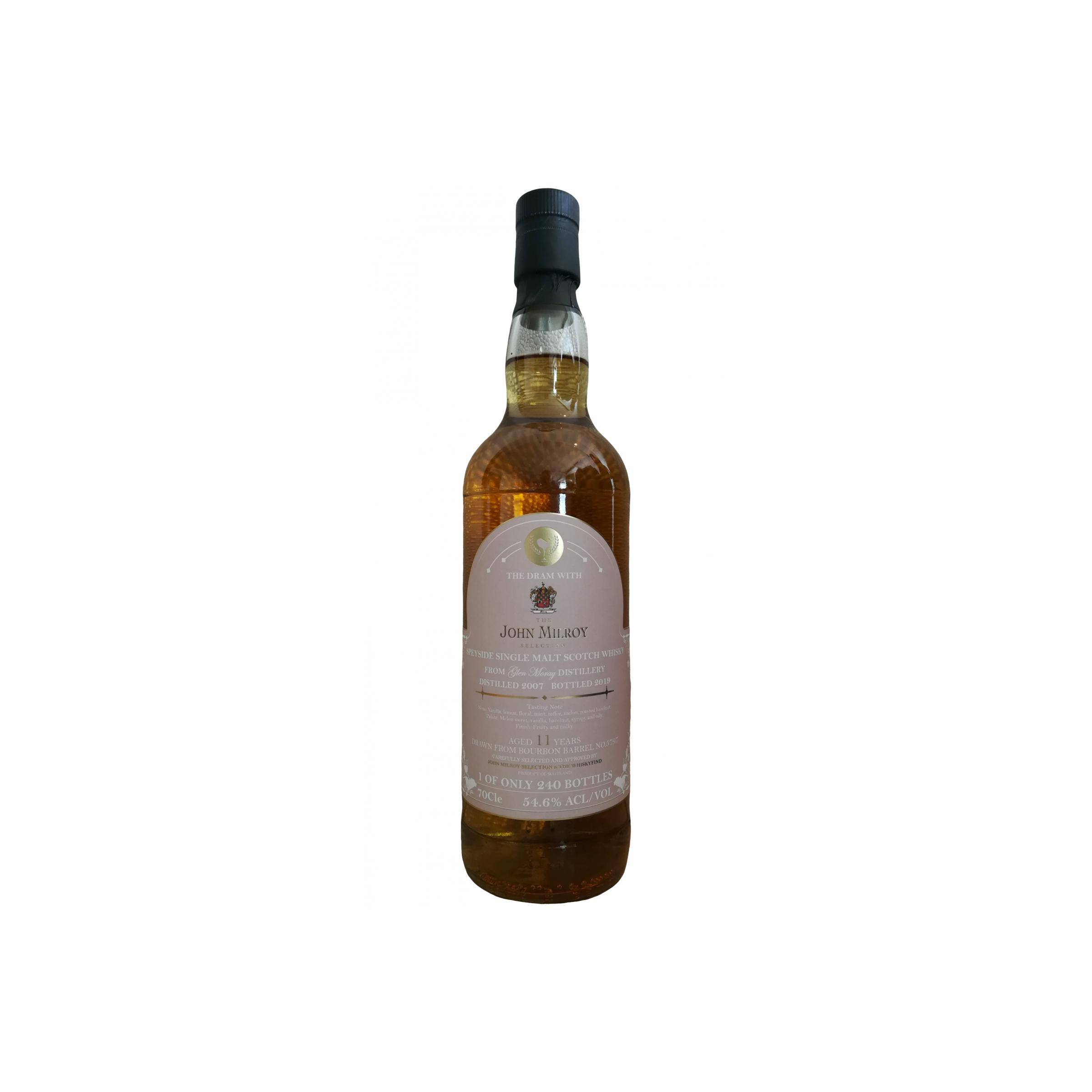 Glen Moray 2007 11 Years Single Malt Whisky