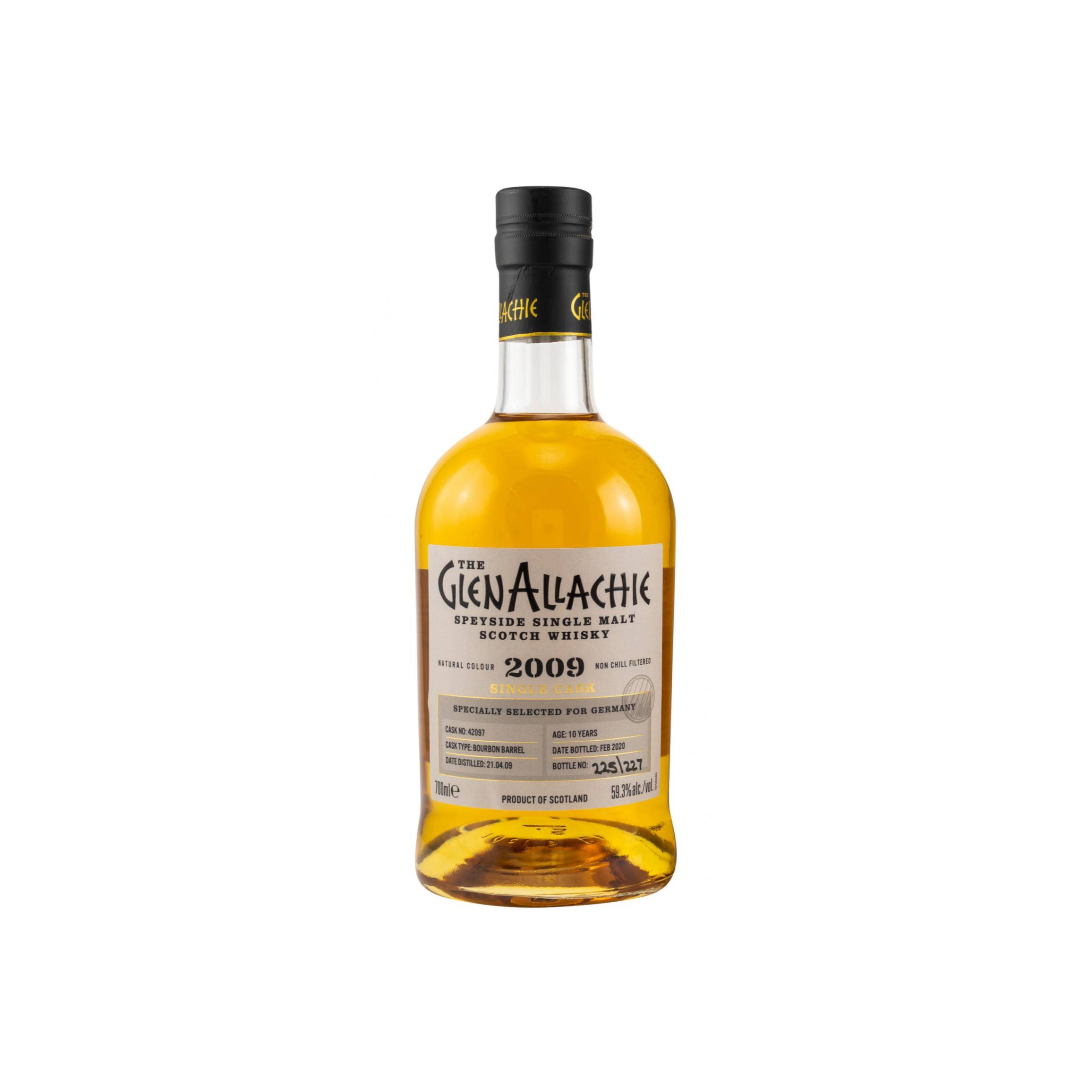 The GlenAllachie Single Cask 2009 10 Years Single Malt Whisky