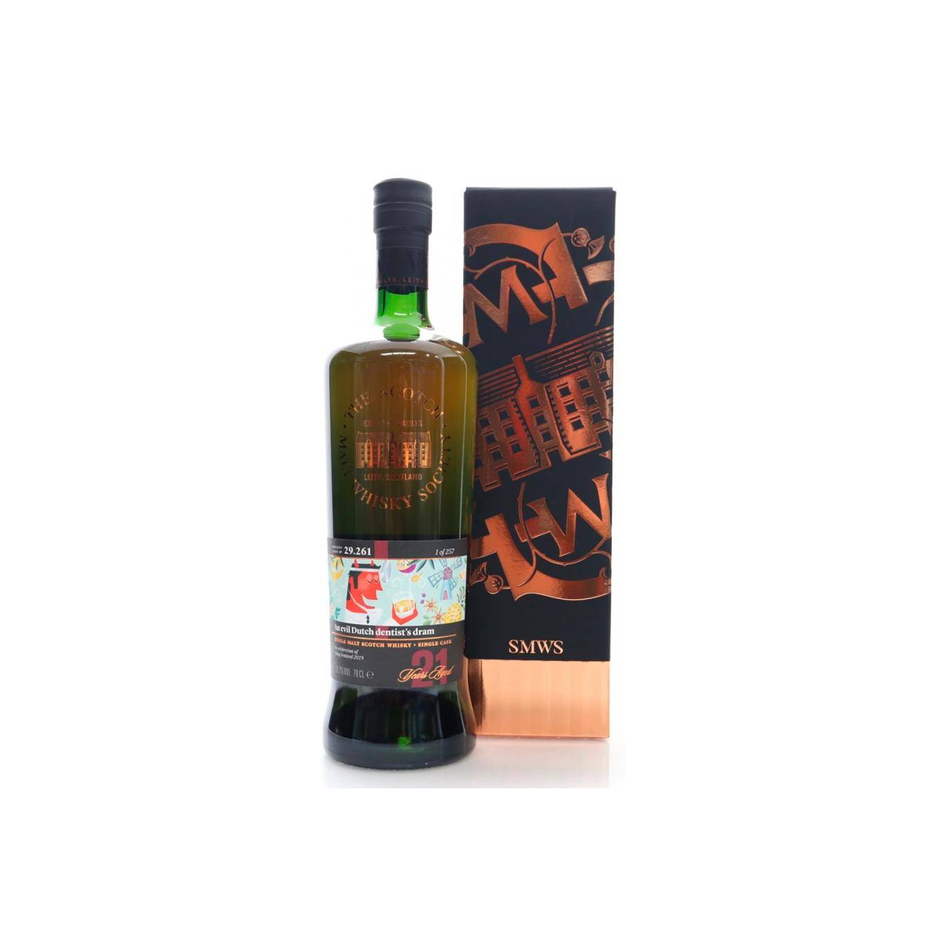 The Scotch Malt Whisky Society 1996 21 Years Single Malt Whisky 2