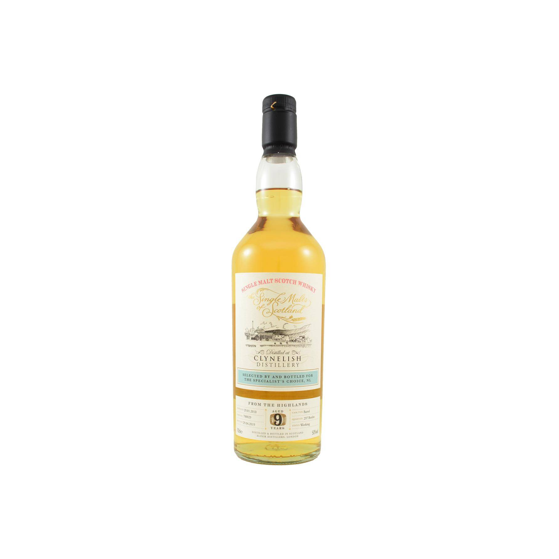 Clynelish The Single Malts of Scotland 2010 9 Years Single Malt Whisky