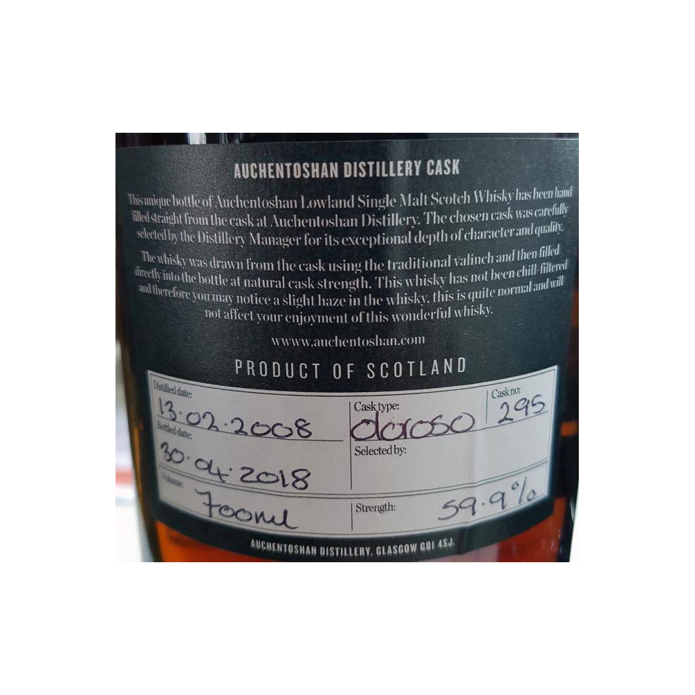 Auchentoshan 2008 10 Years Single Malt Whisky 2