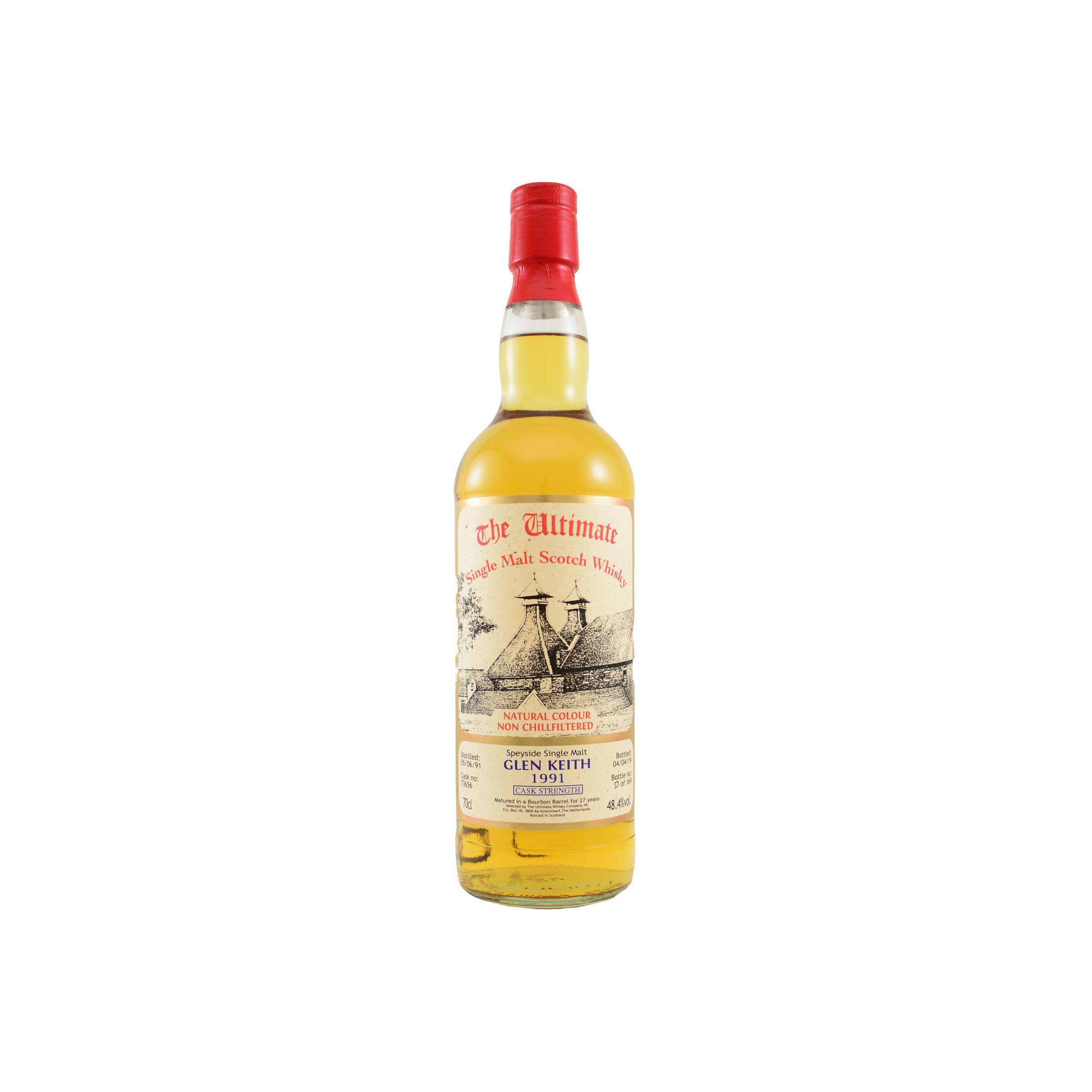 Glen Keith 1991 27 Years Single Malt Whisky