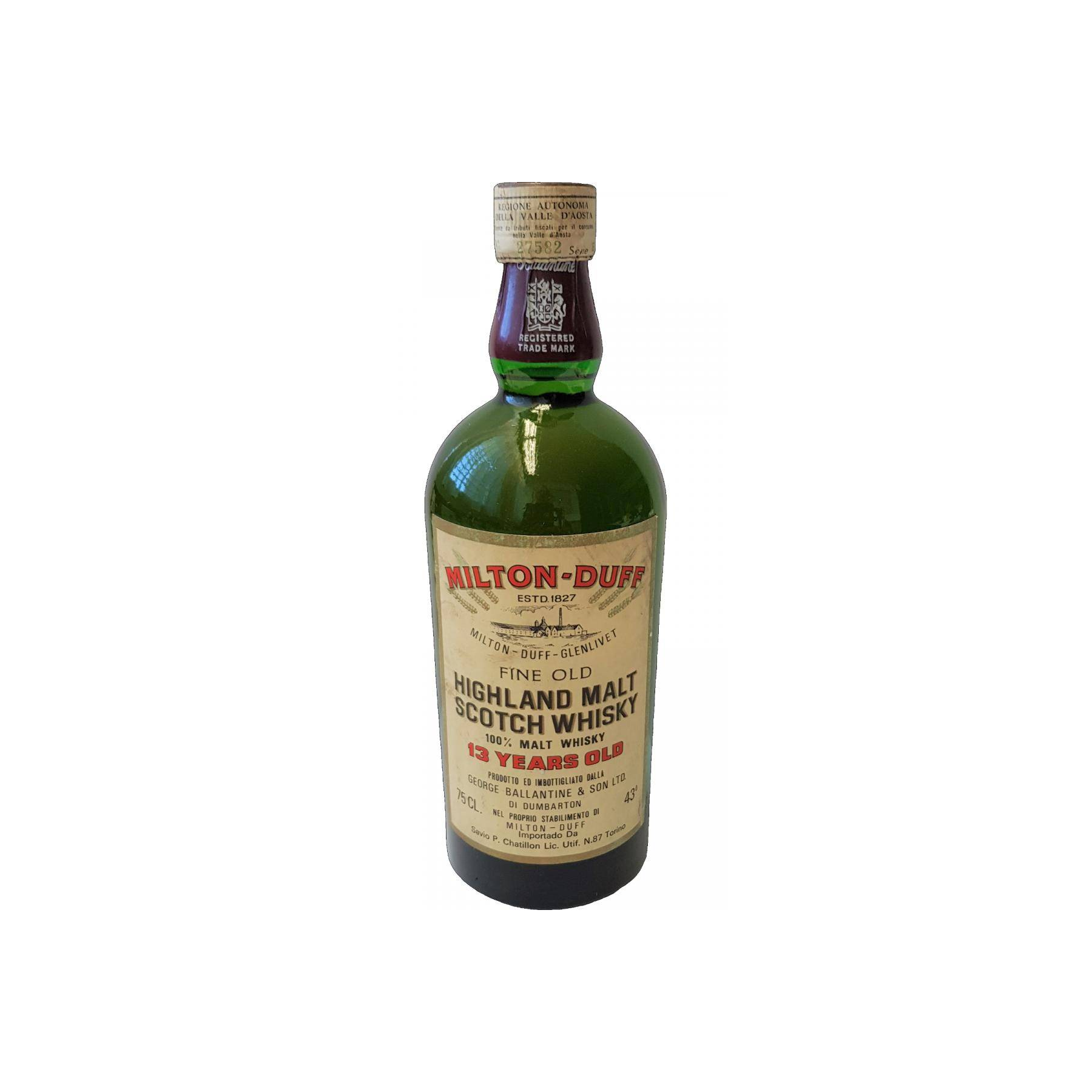 Miltonduff 13 Years Single Malt Whisky