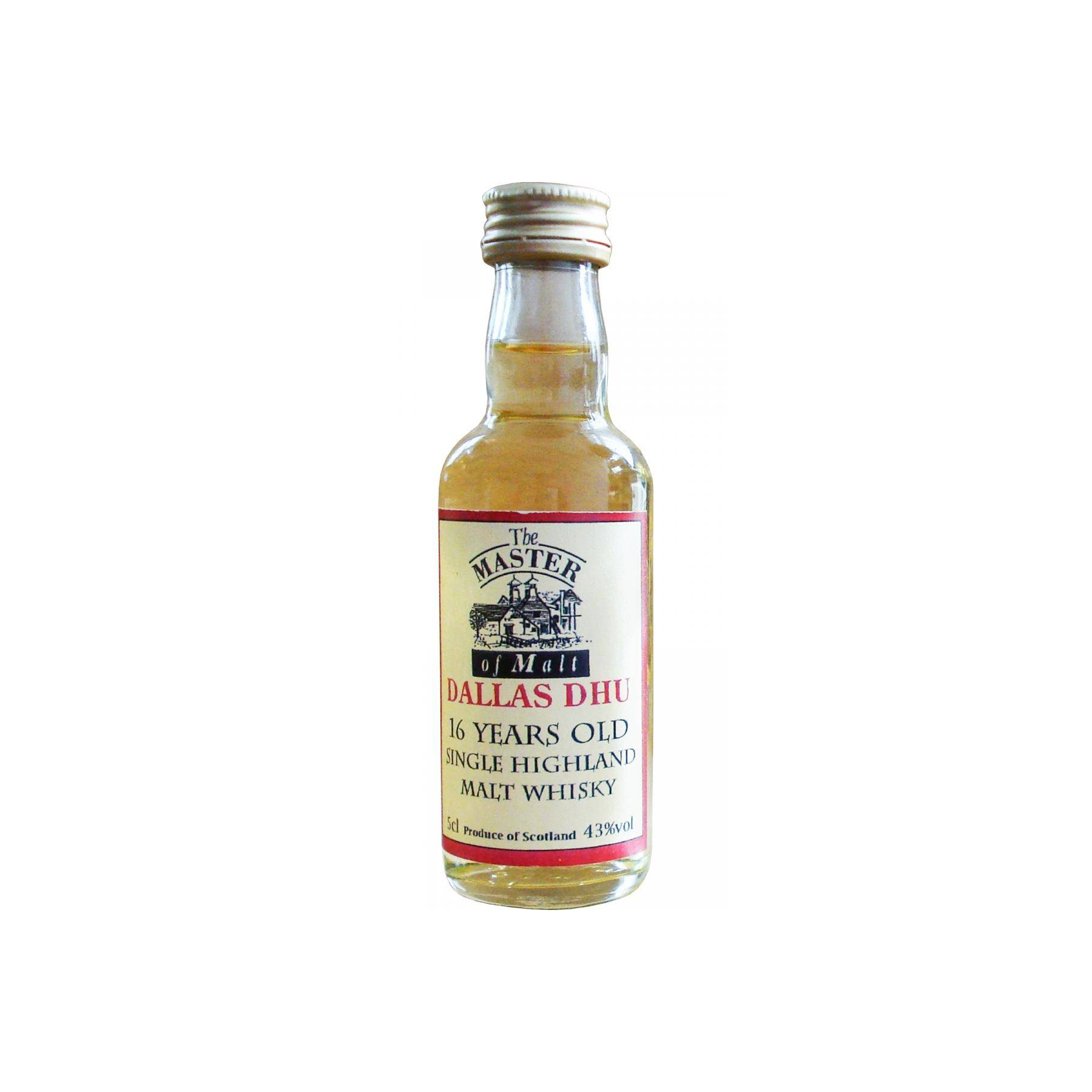 Dallas Dhu Miniature 16 Years Single Malt Whisky 2