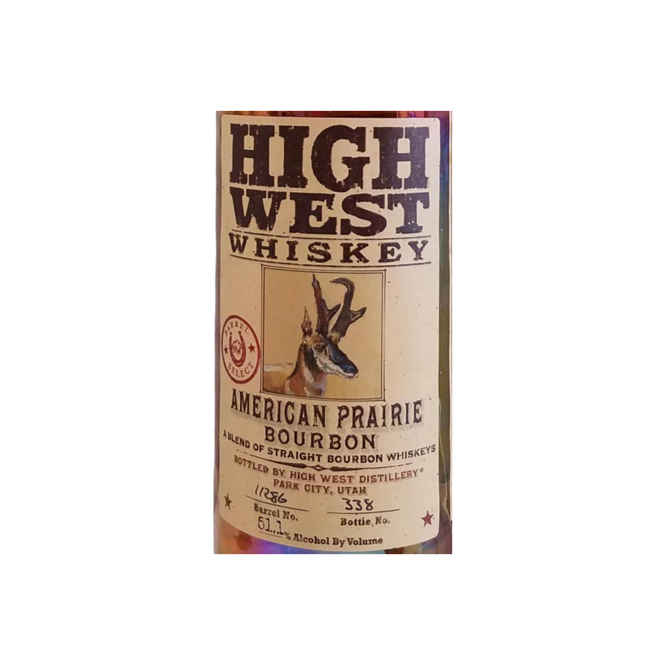 High West Bourbon Whisky 2