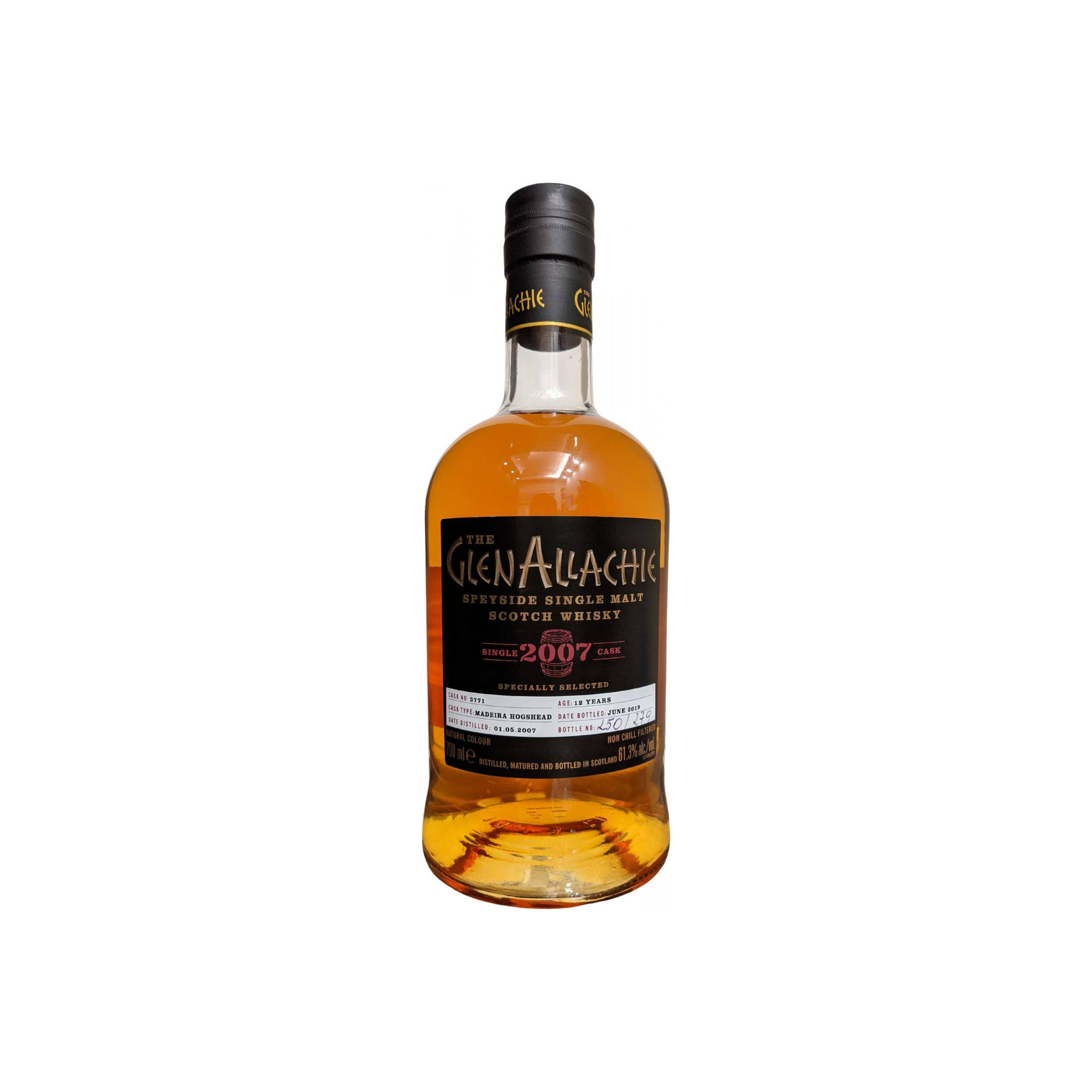 The GlenAllachie Single Cask 2007 12 Years Single Malt Whisky