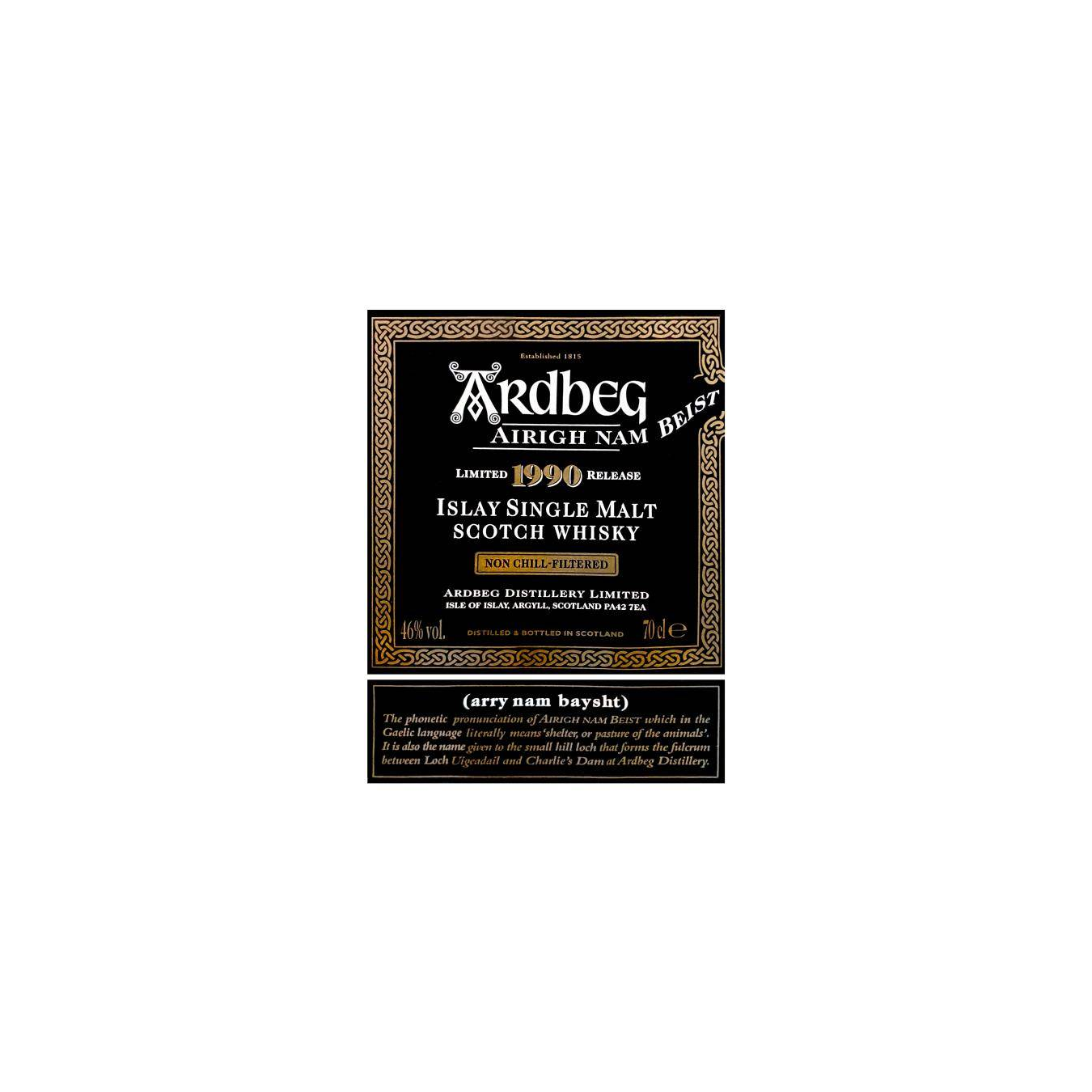 Ardbeg 1990 16 Years Single Malt Whisky 2