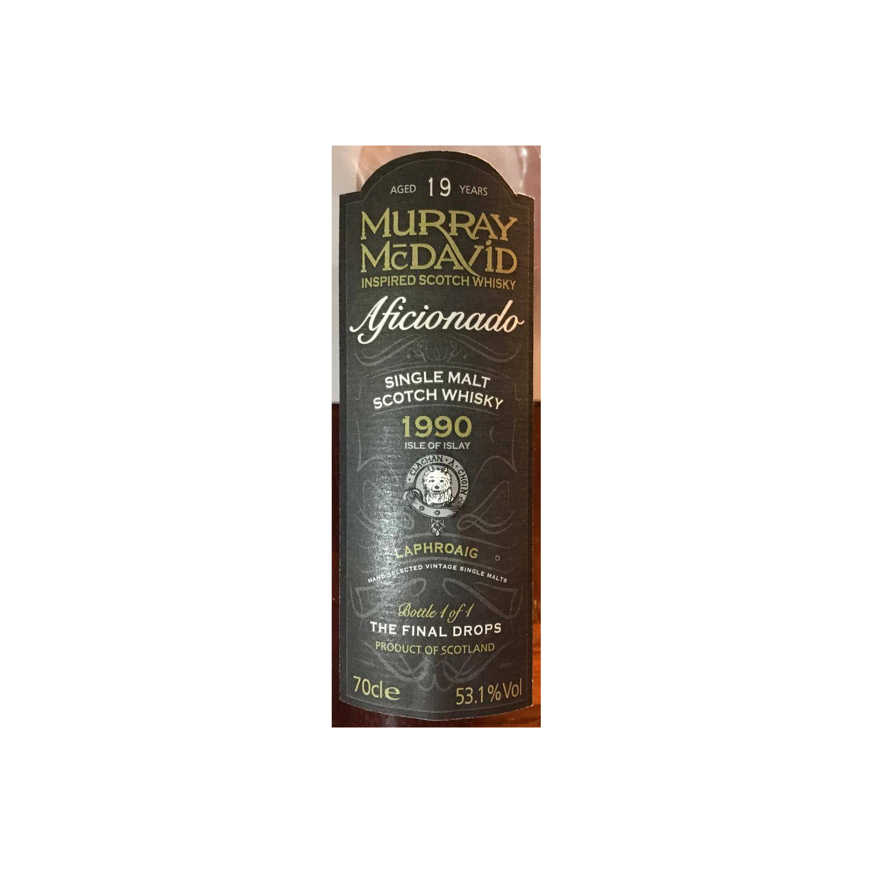 Laphroaig 1990 19 Years Single Malt Whisky